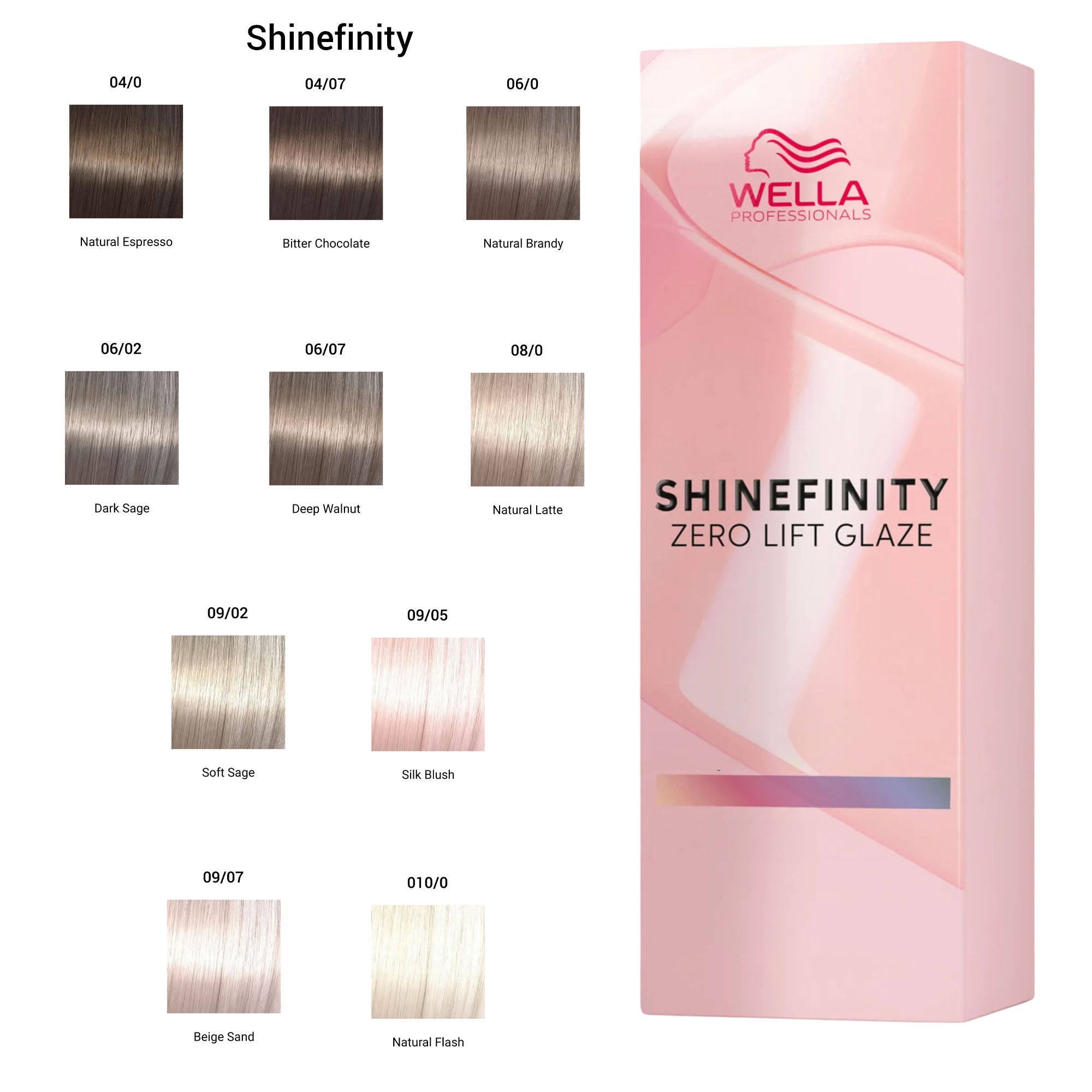 Wella Professionals - Shinefinity Zero Lift Glaze Natural Series 60ml