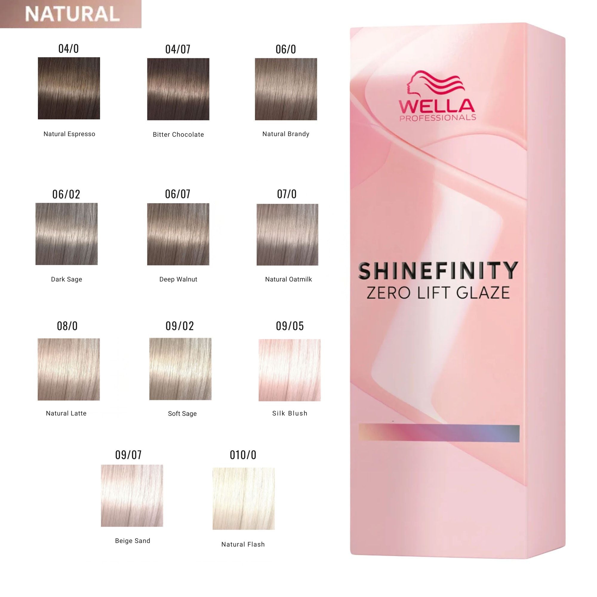 Wella Professionals - Shinefinity Zero Lift Glaze Natural Series 60ml