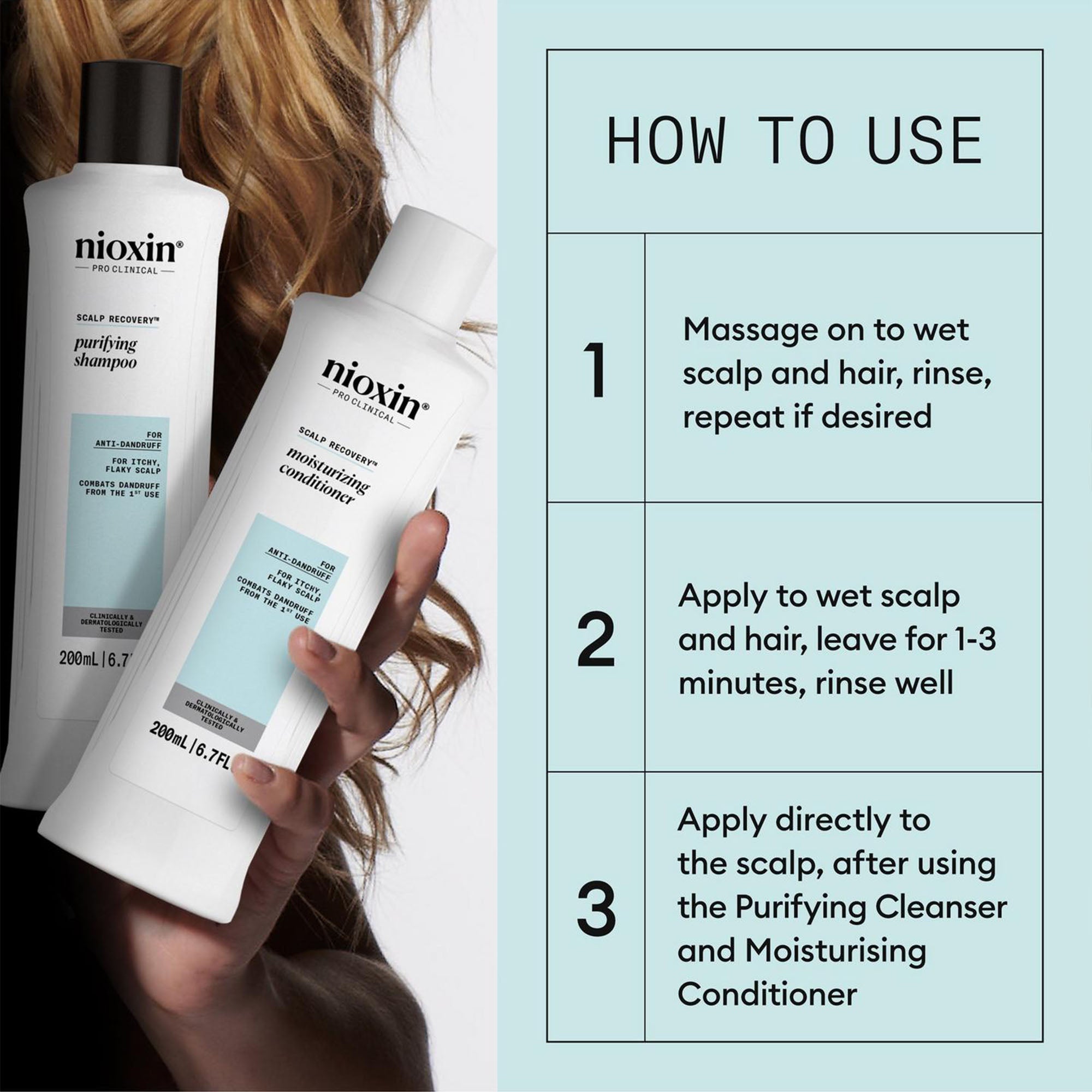 Nioxin - Scalp Recovery System Kit