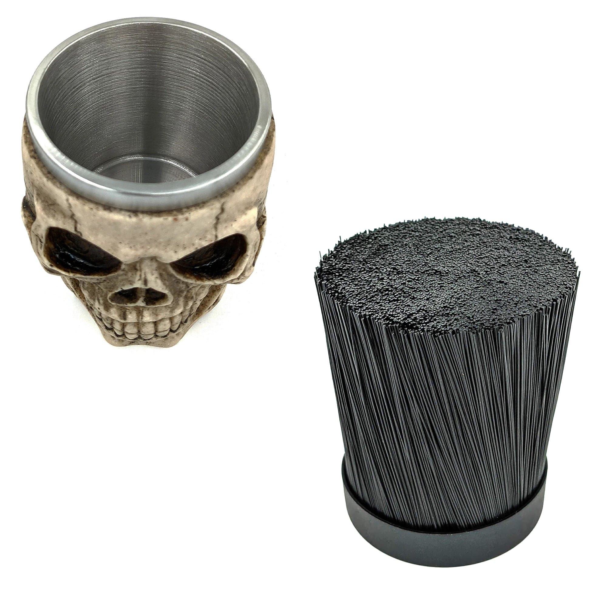 Eson - Scissors Holder Grinning Skull With Bristles