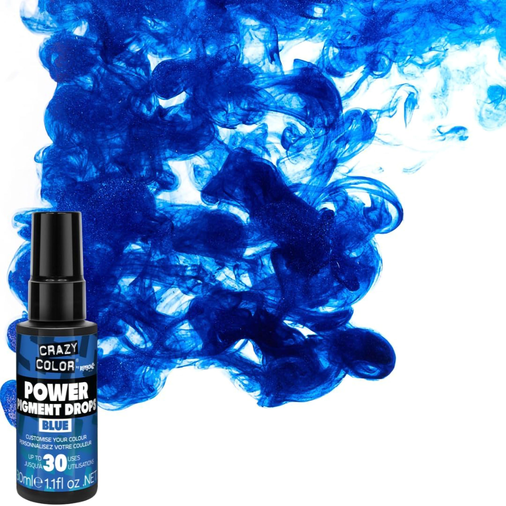 Crazy Color - Power Pigment Drops Blue 30ml