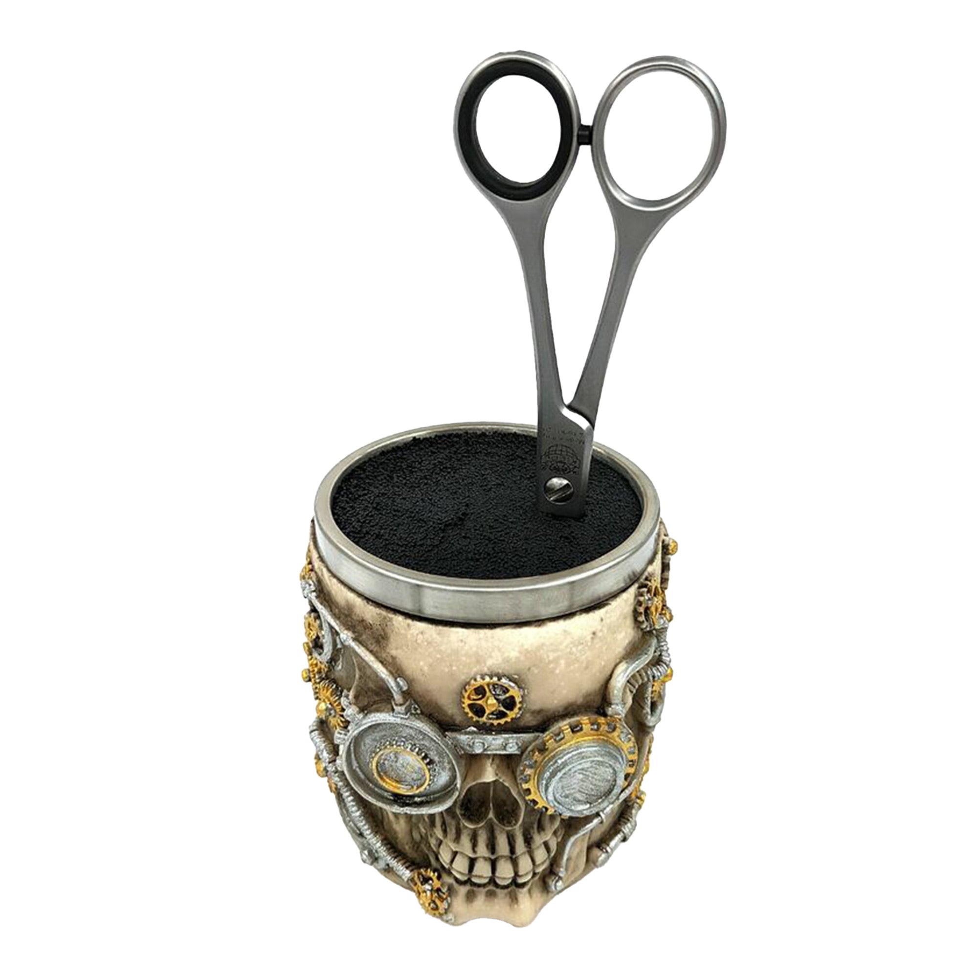 Eson - Scissors Holder Skull Style 9x11cm