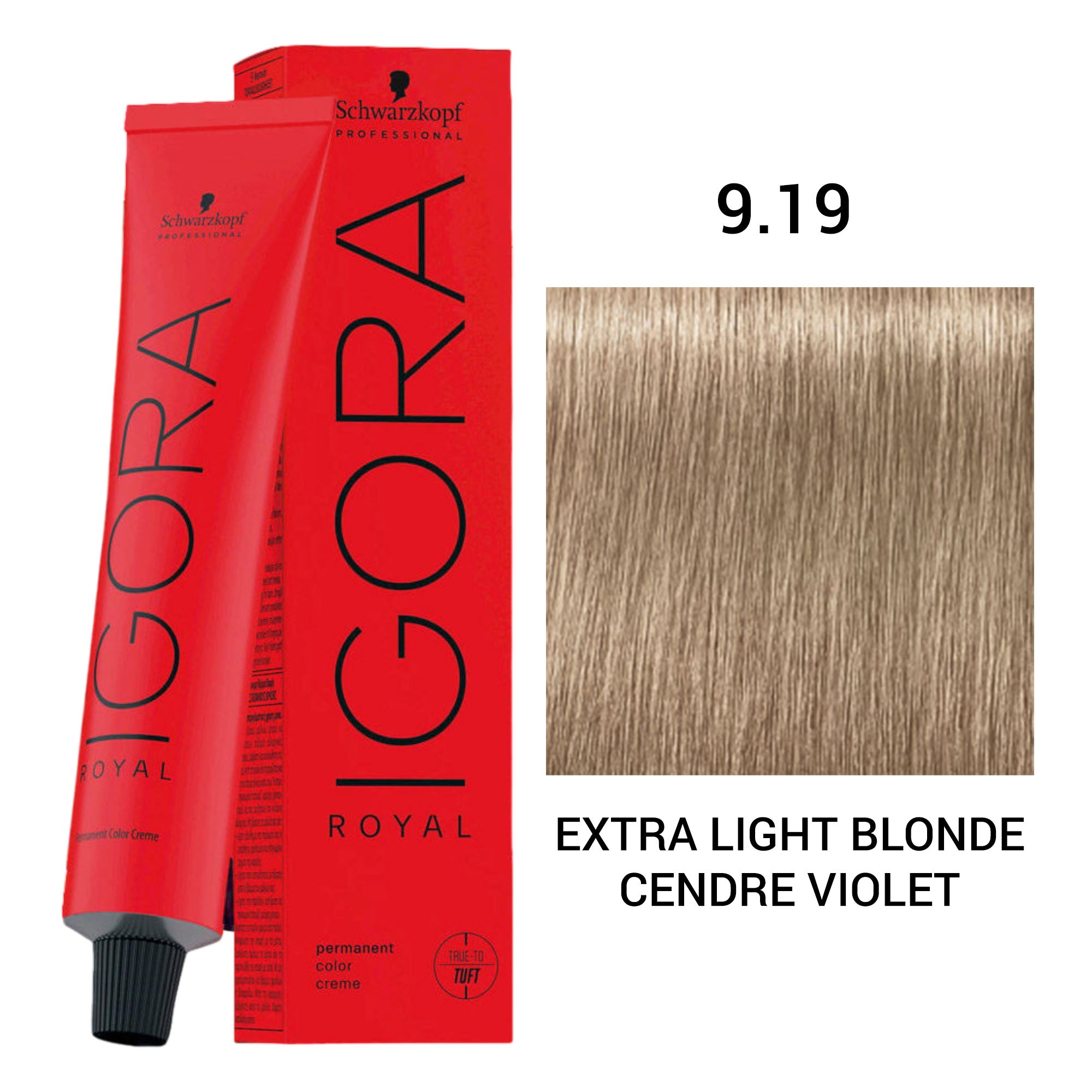 Schwarzkopf Professional - Igora Royal Permanent Hair Colour Cendres & Cools Series 60ml