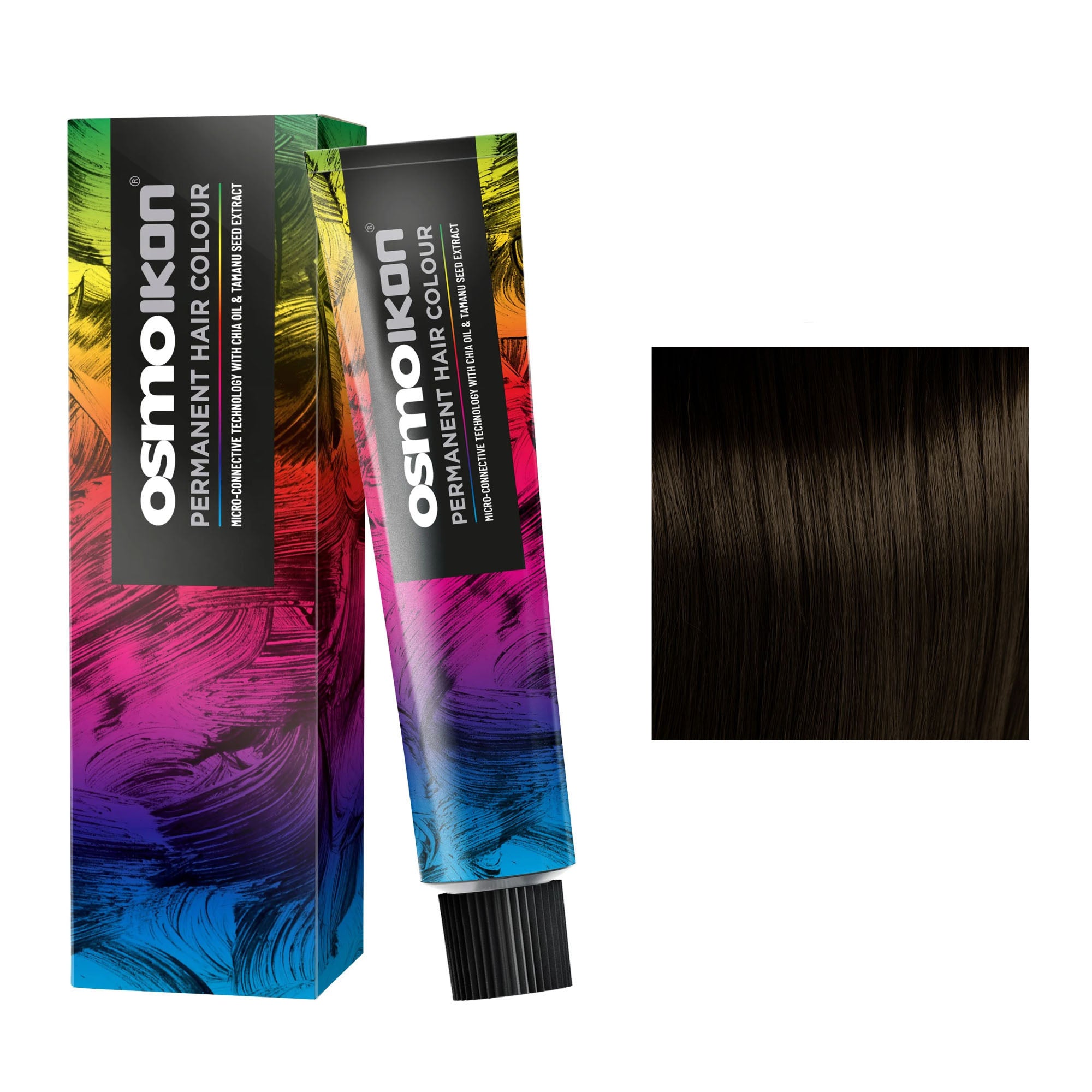 Osmo - Ikon Permanent Hair Colour 4.0 Medium Brown 100ml