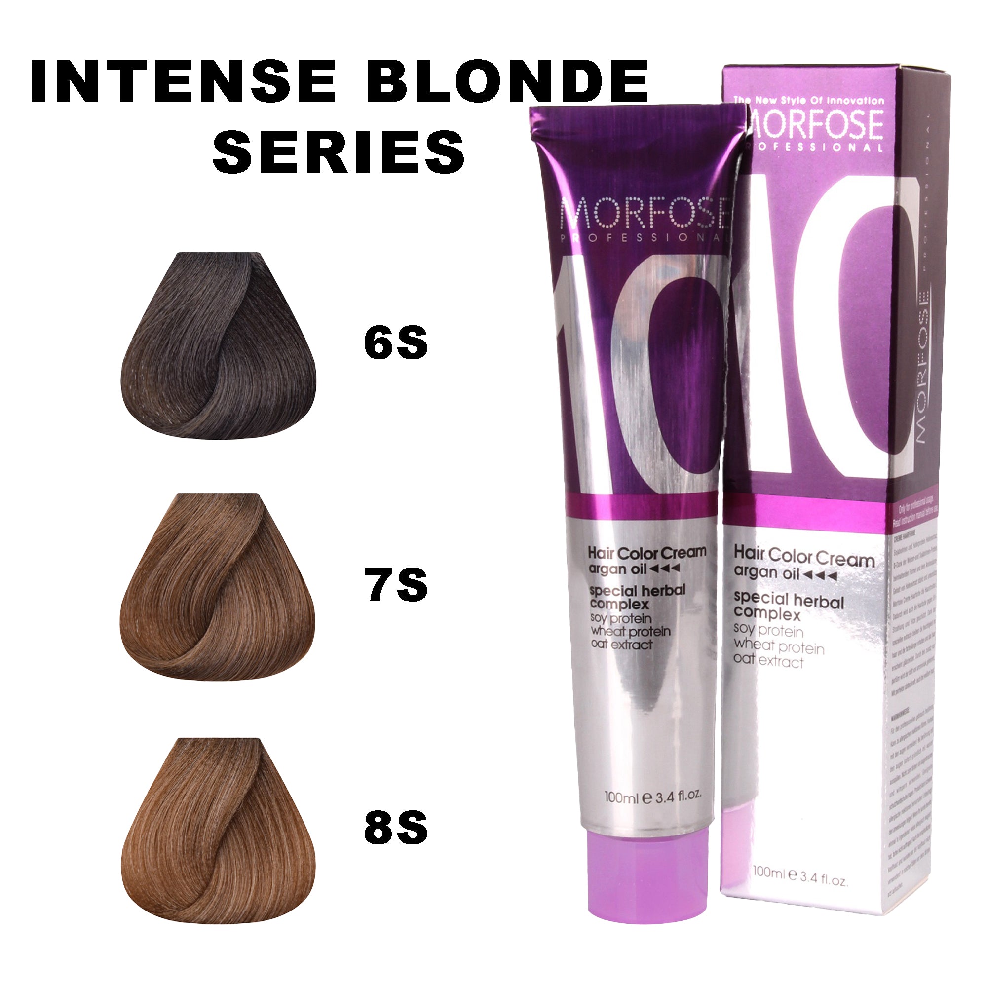 Morfose - 10 Hair Colour Cream Intense Blonde 100ml