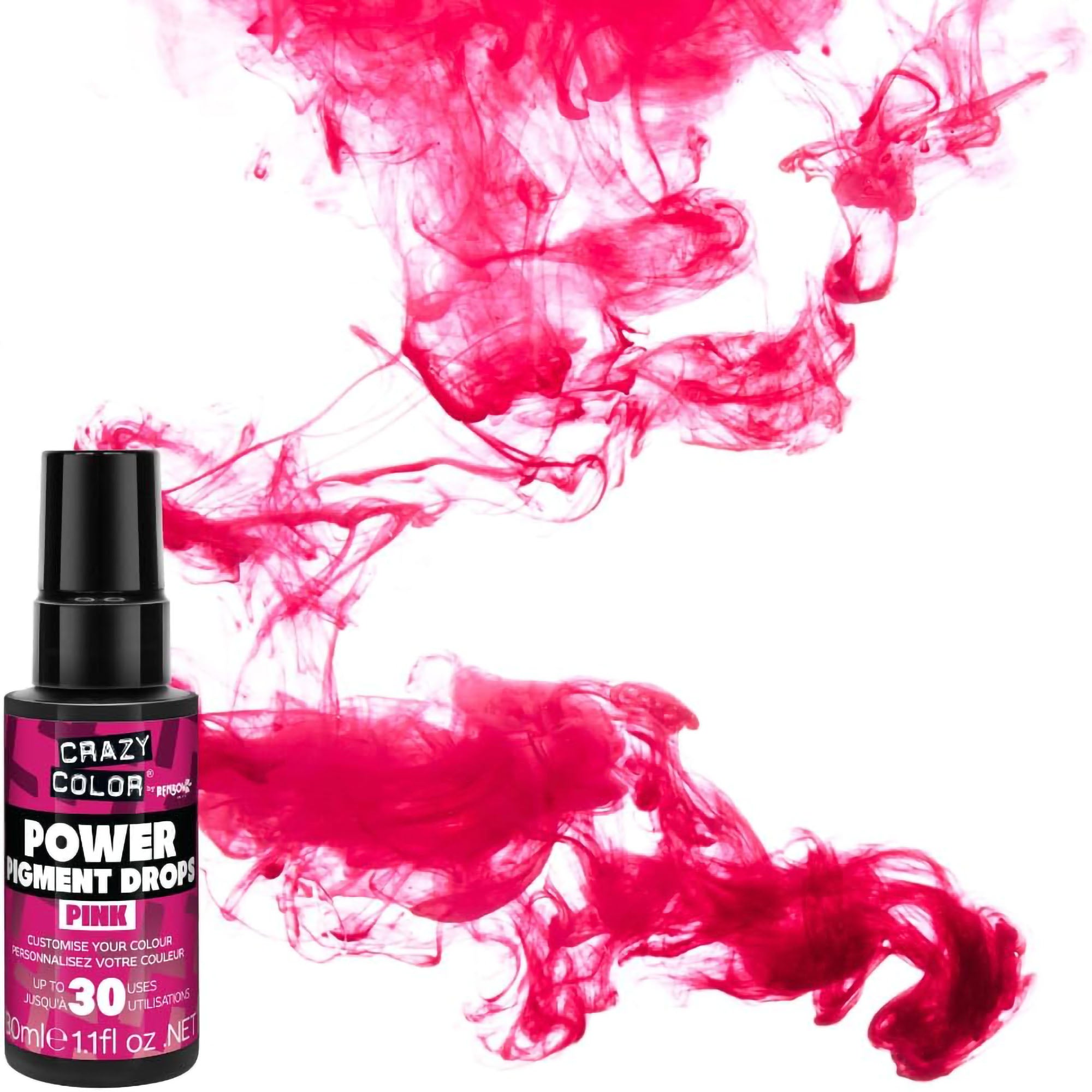 Crazy Color - Power Pigment Drops Pink 30ml