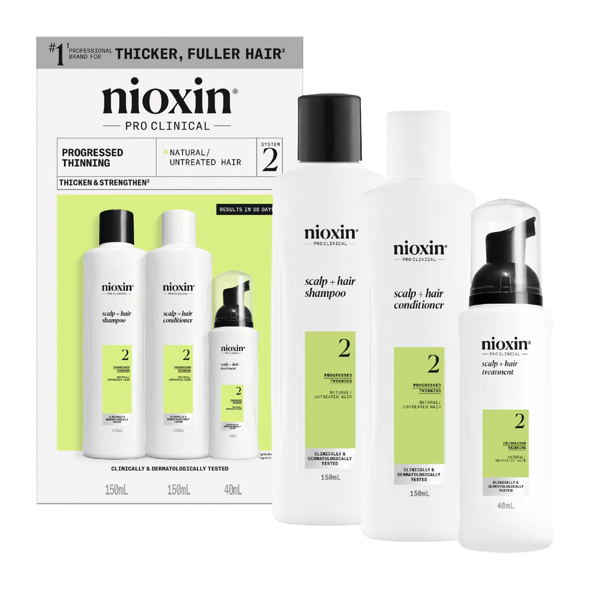 Nioxin - Scalp + Hair Thickening System 2 Kit