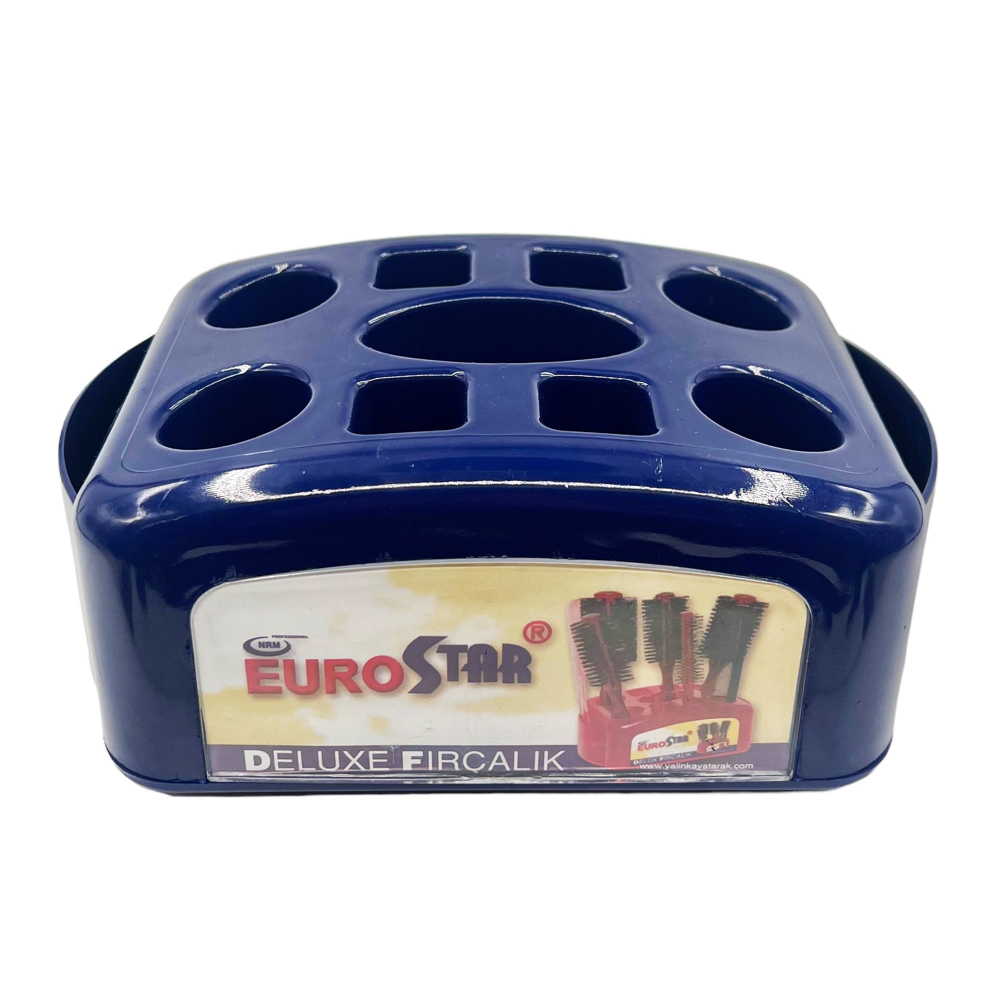 Eson - Eurostar Deluxe Scissor Brush Holder Storage Box Blue - Eson Direct