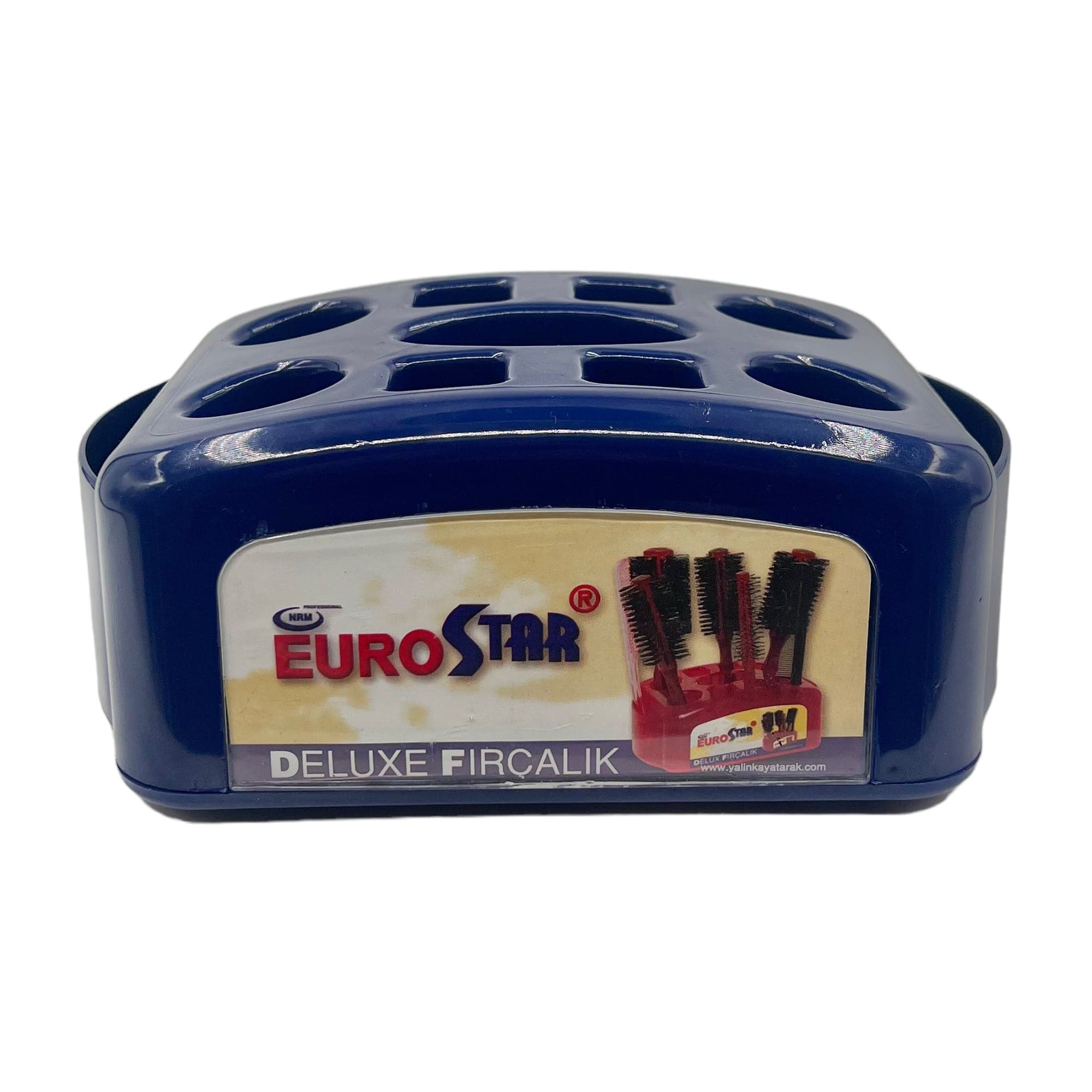 Eson - Eurostar Deluxe Scissor Brush Holder Storage Box Blue - Eson Direct