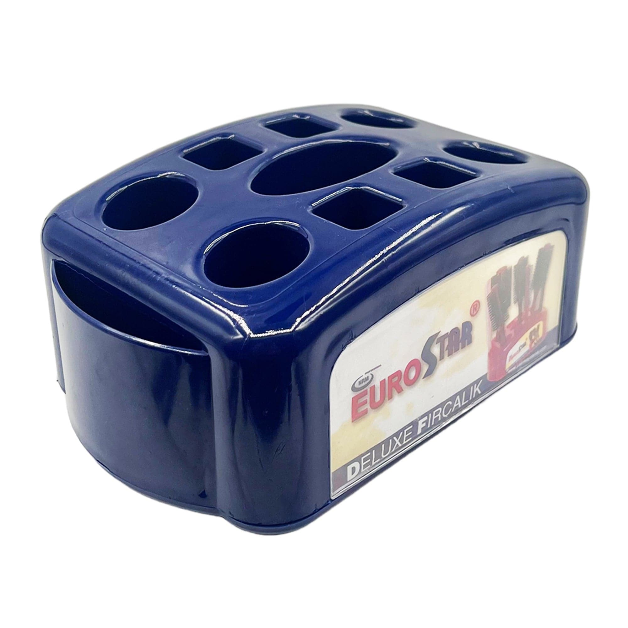 Eson - Eurostar Deluxe Scissor Brush Holder Storage Box Blue - Eson Direct