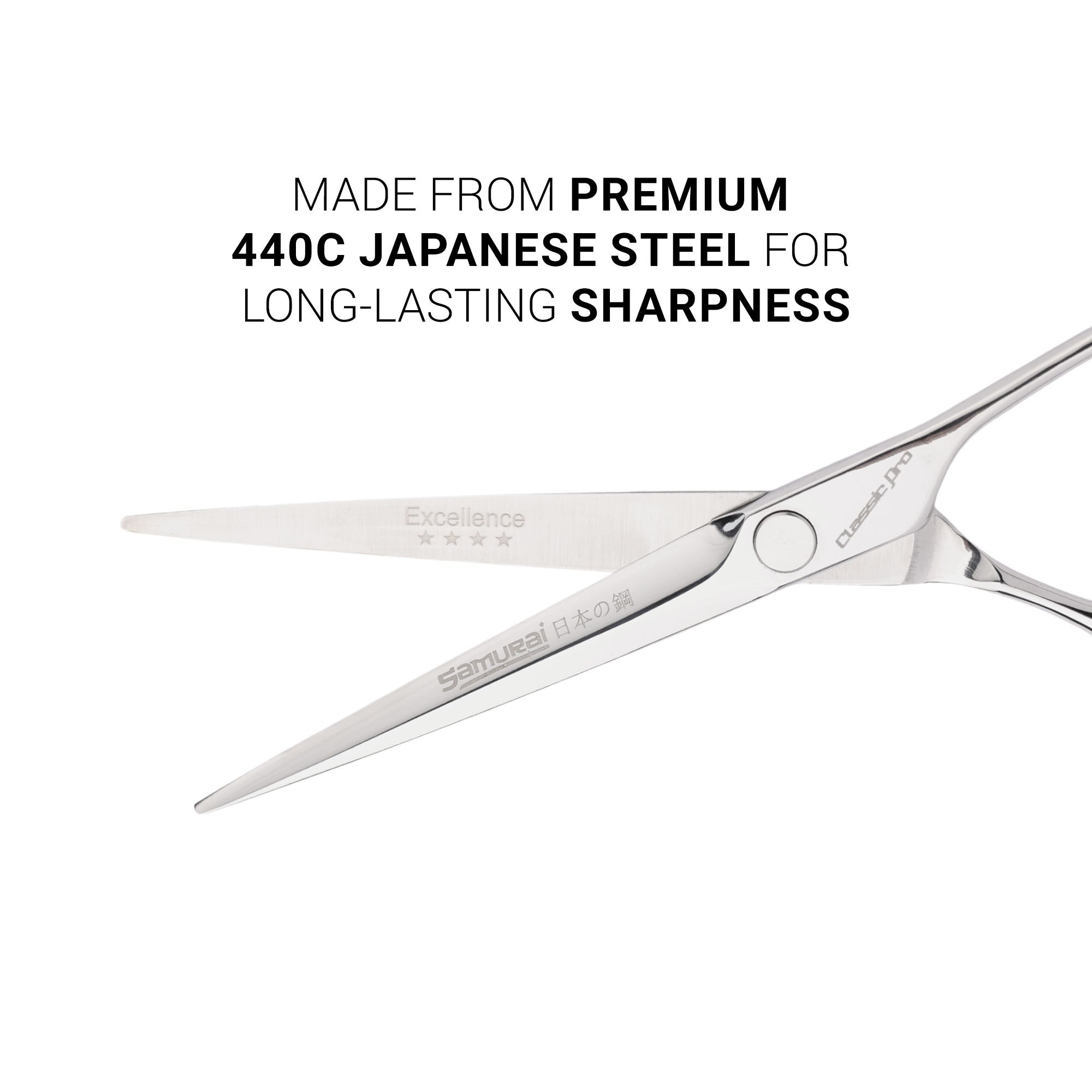 Samurai - 101-440 Classic Pro Excalibur Scissors  6.5 Inch (17cm)