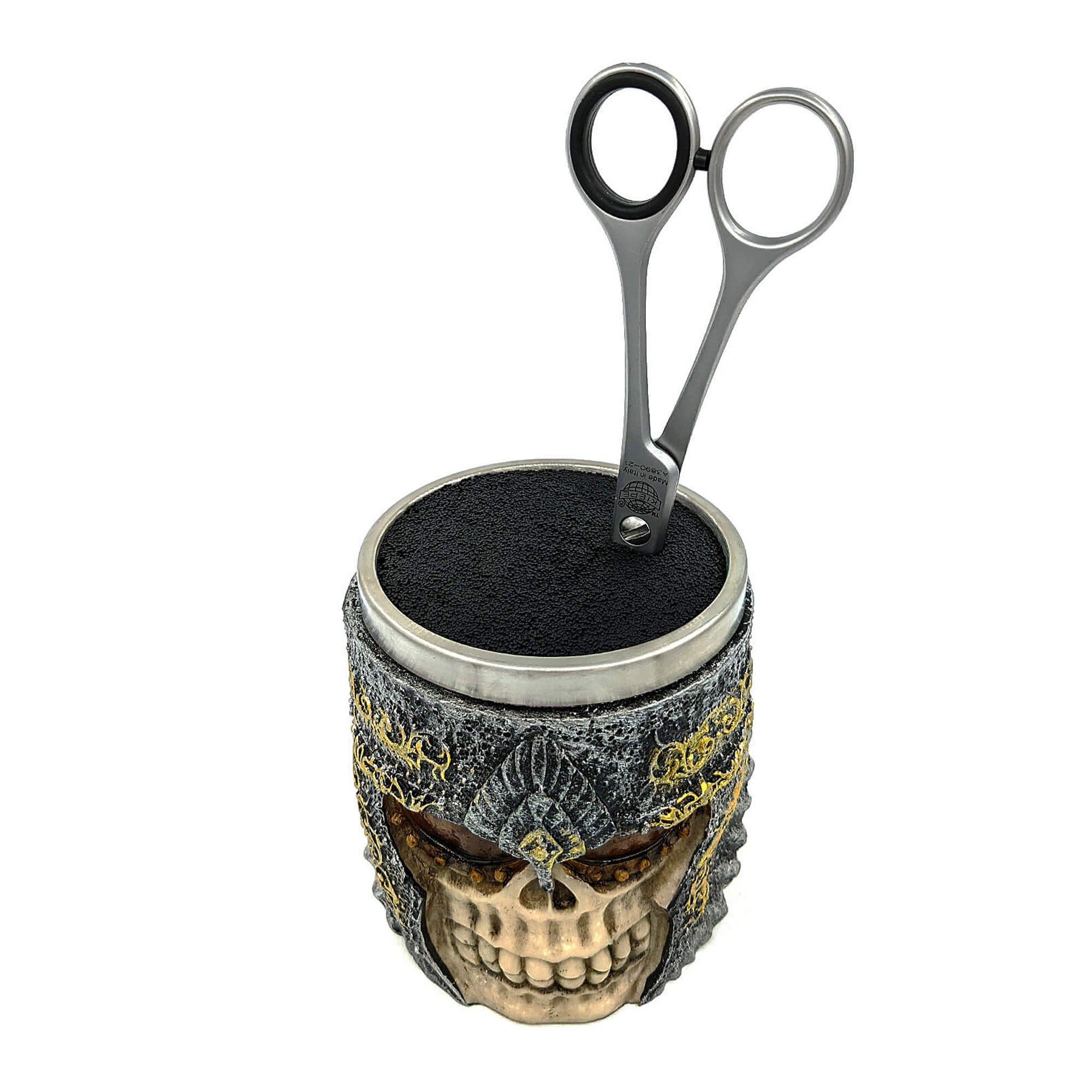 Eson - Scissors Holder Skull Style 9x11cm