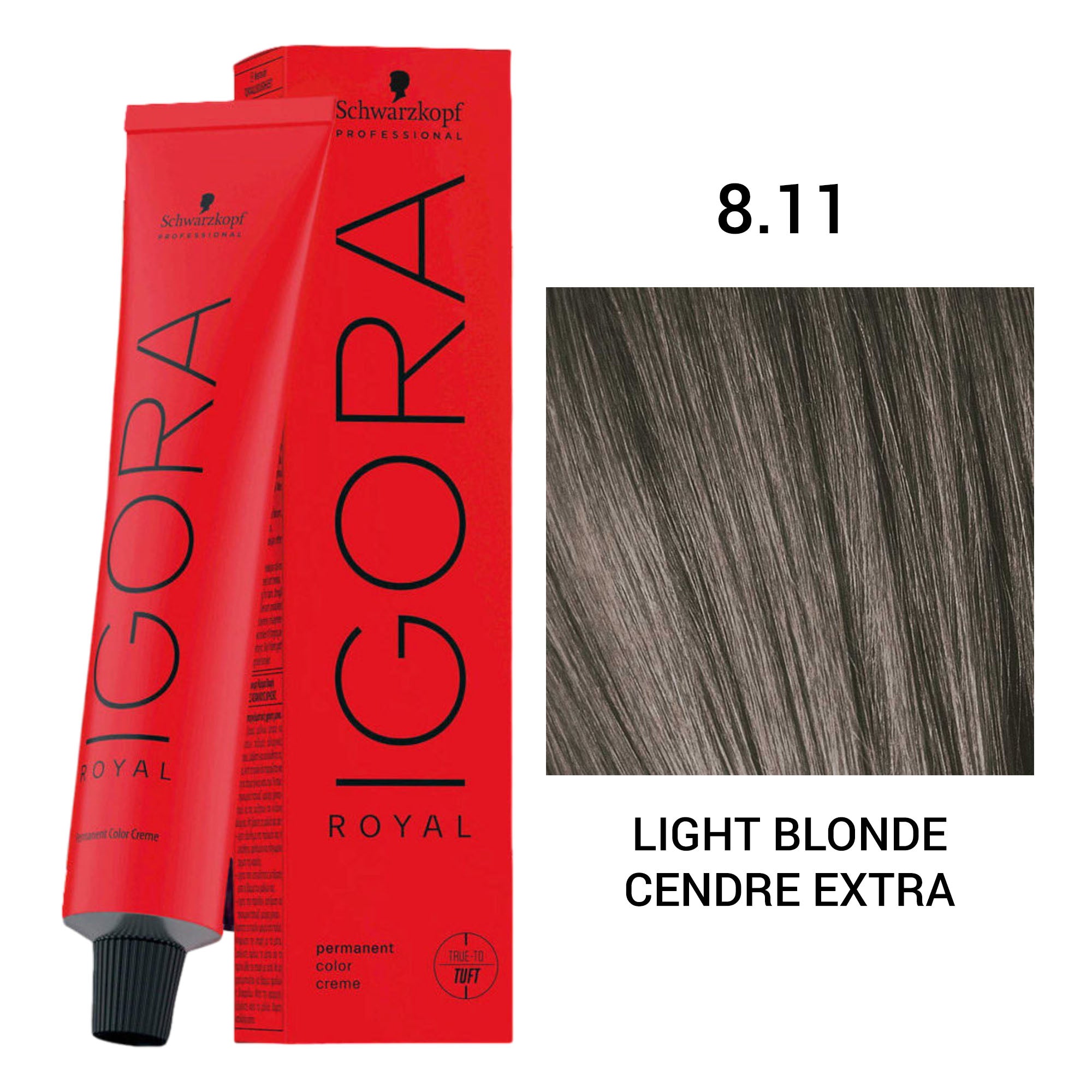 Schwarzkopf Professional - Igora Royal Permanent Hair Colour Cendres & Cools Series 60ml