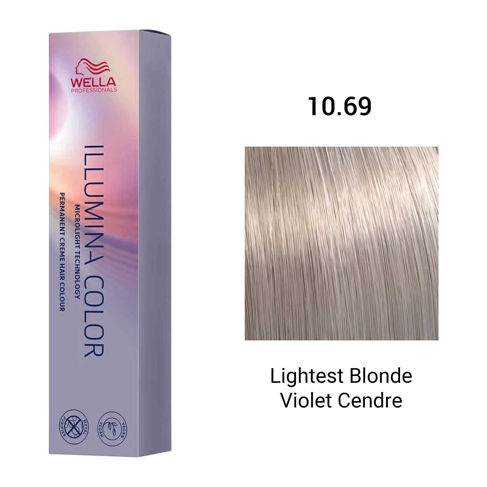 Wella Professionals - Illumina Permanent Creme Hair Colour Cool Series 60ml