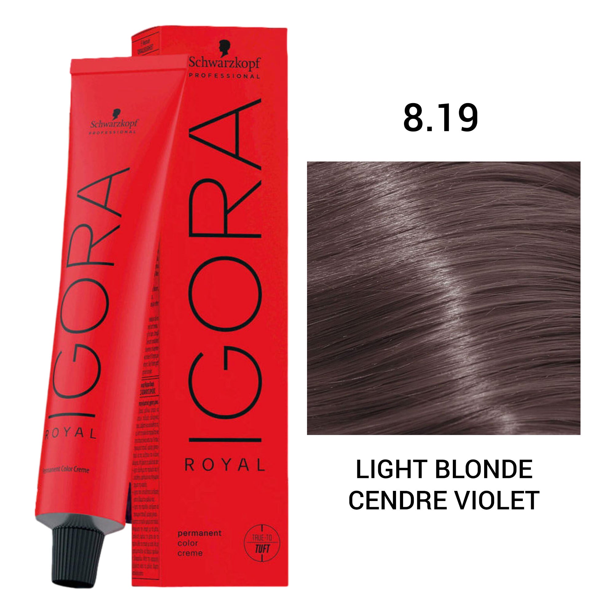 Schwarzkopf Professional - Igora Royal Permanent Hair Colour Cendres & Cools Series 60ml