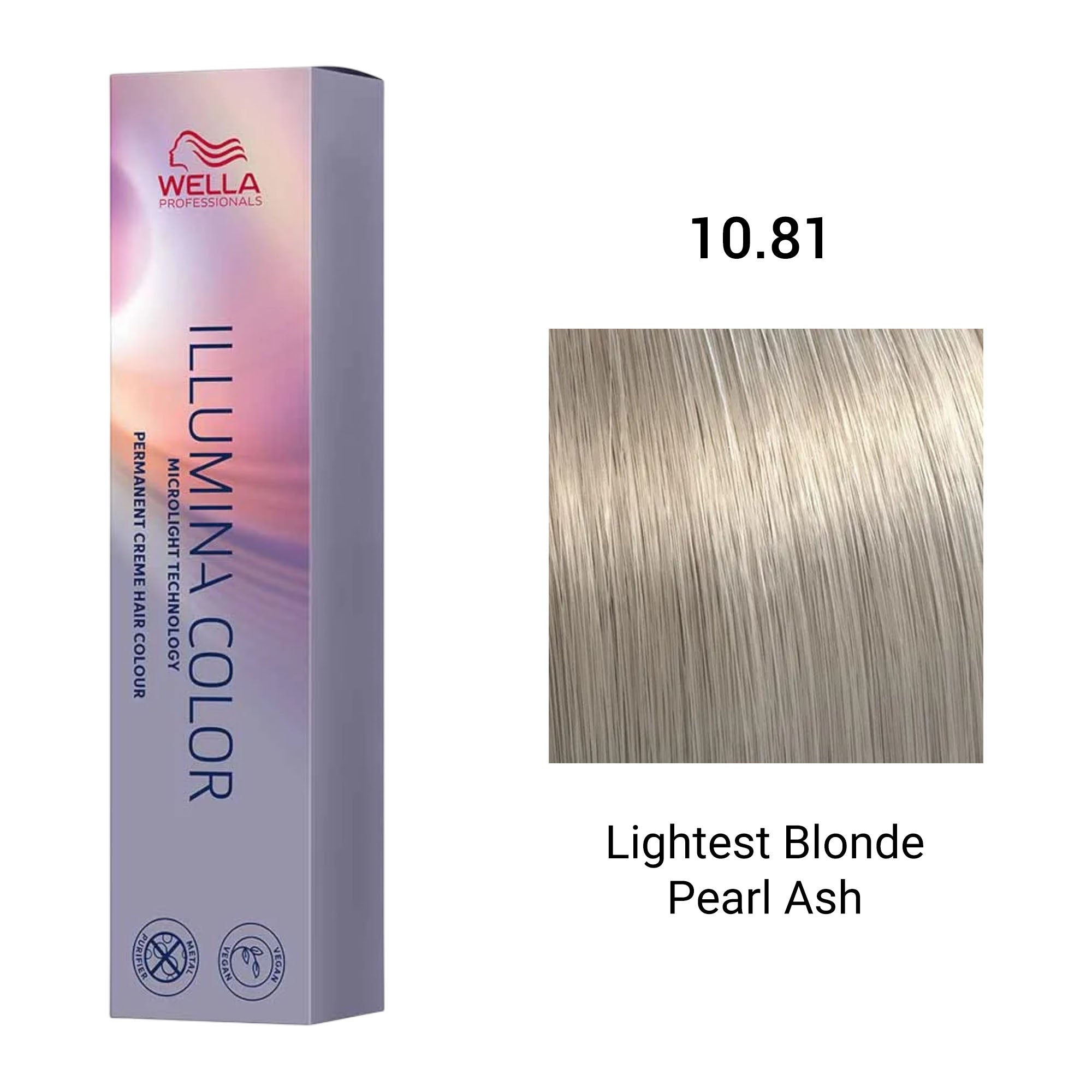 Wella Professionals - Illumina Permanent Creme Hair Colour Cool Series 60ml