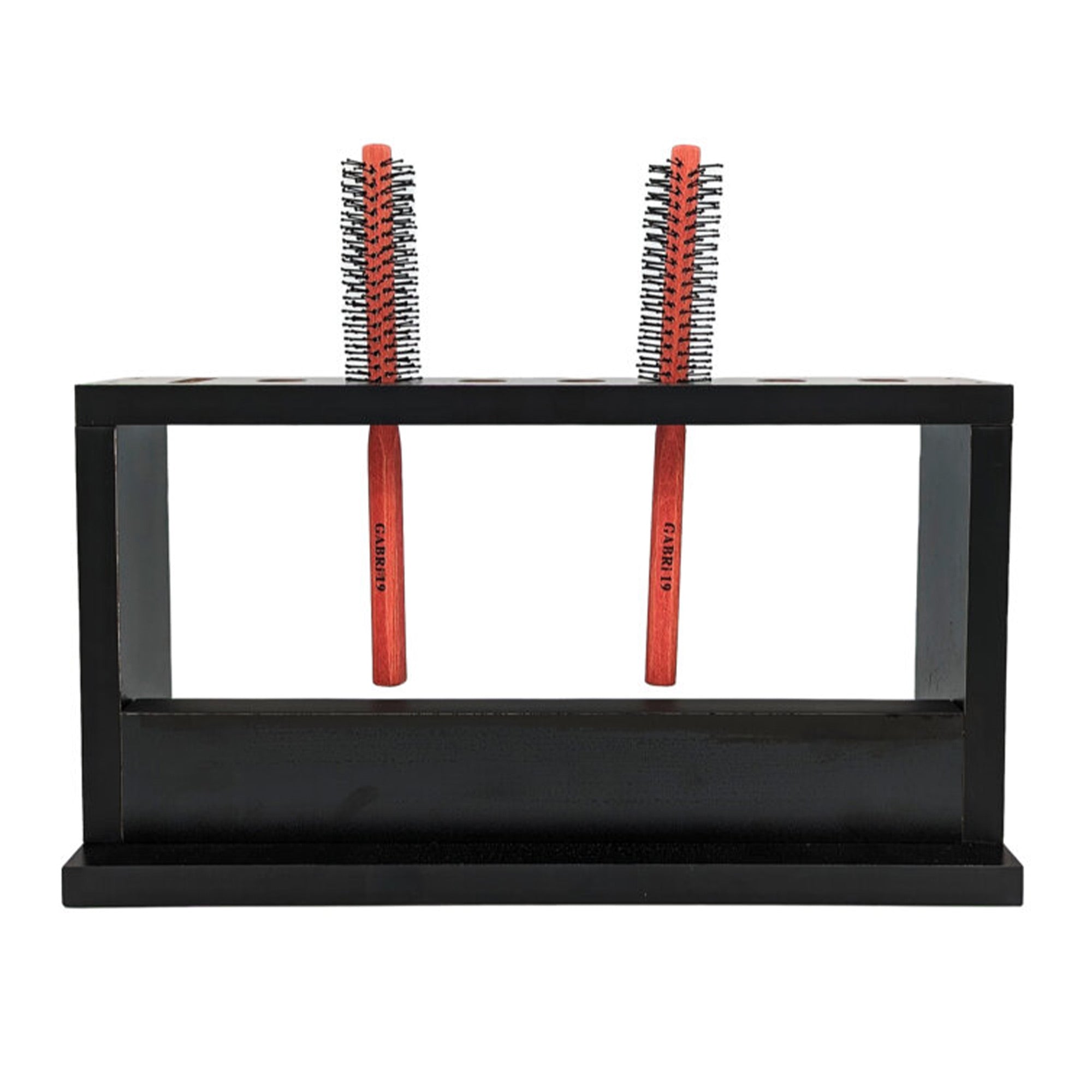 Eson - Scissor & Brush Holder Wooden Stand