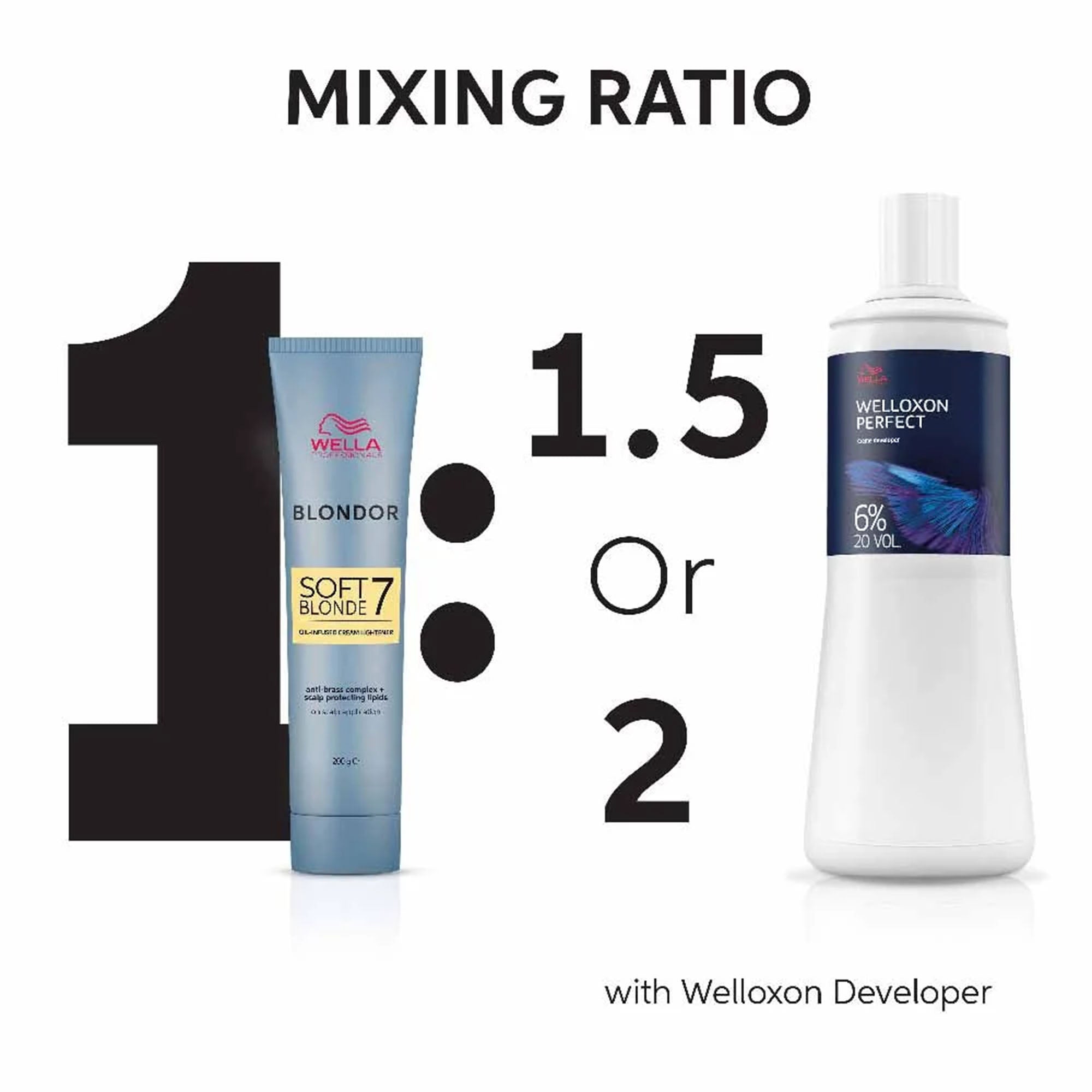Wella Professionals - Blondor Soft Blonde 7 Cream Lightener 200g