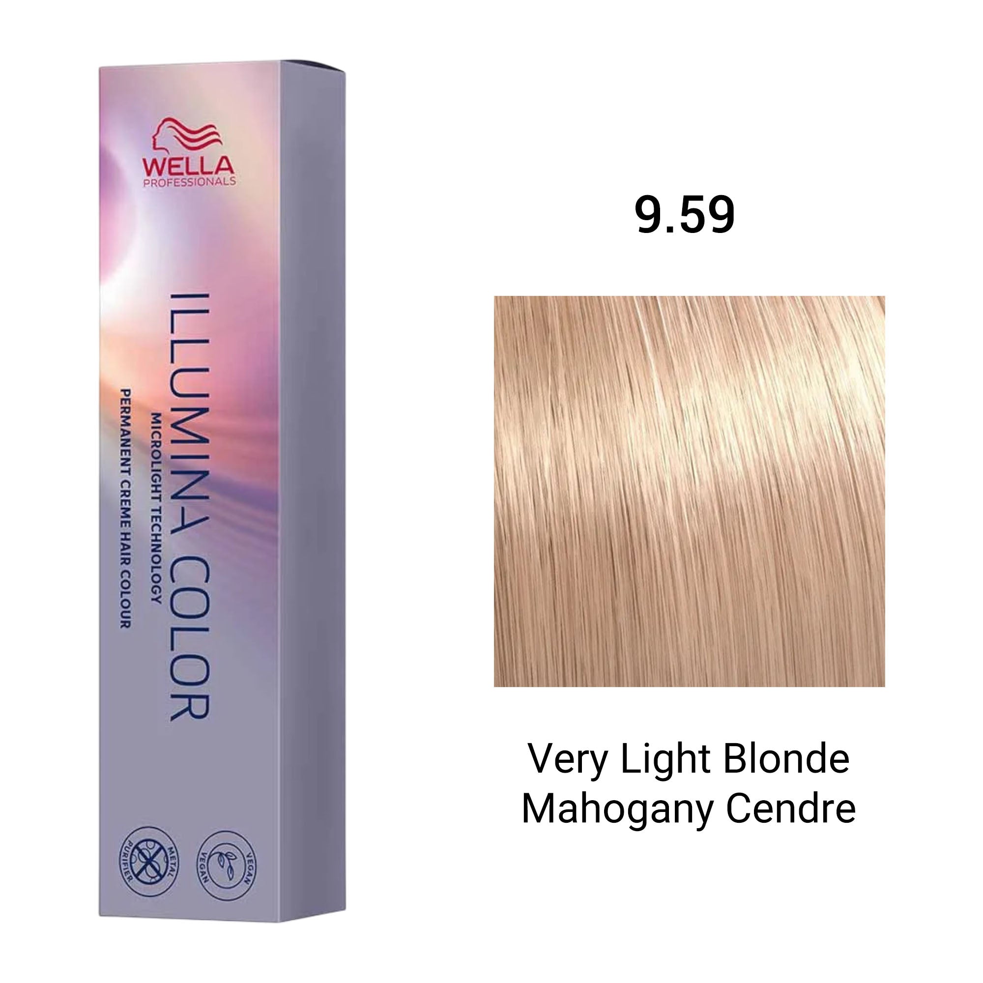 Wella Professionals - Illumina Permanent Creme Hair Colour Cool Series 60ml