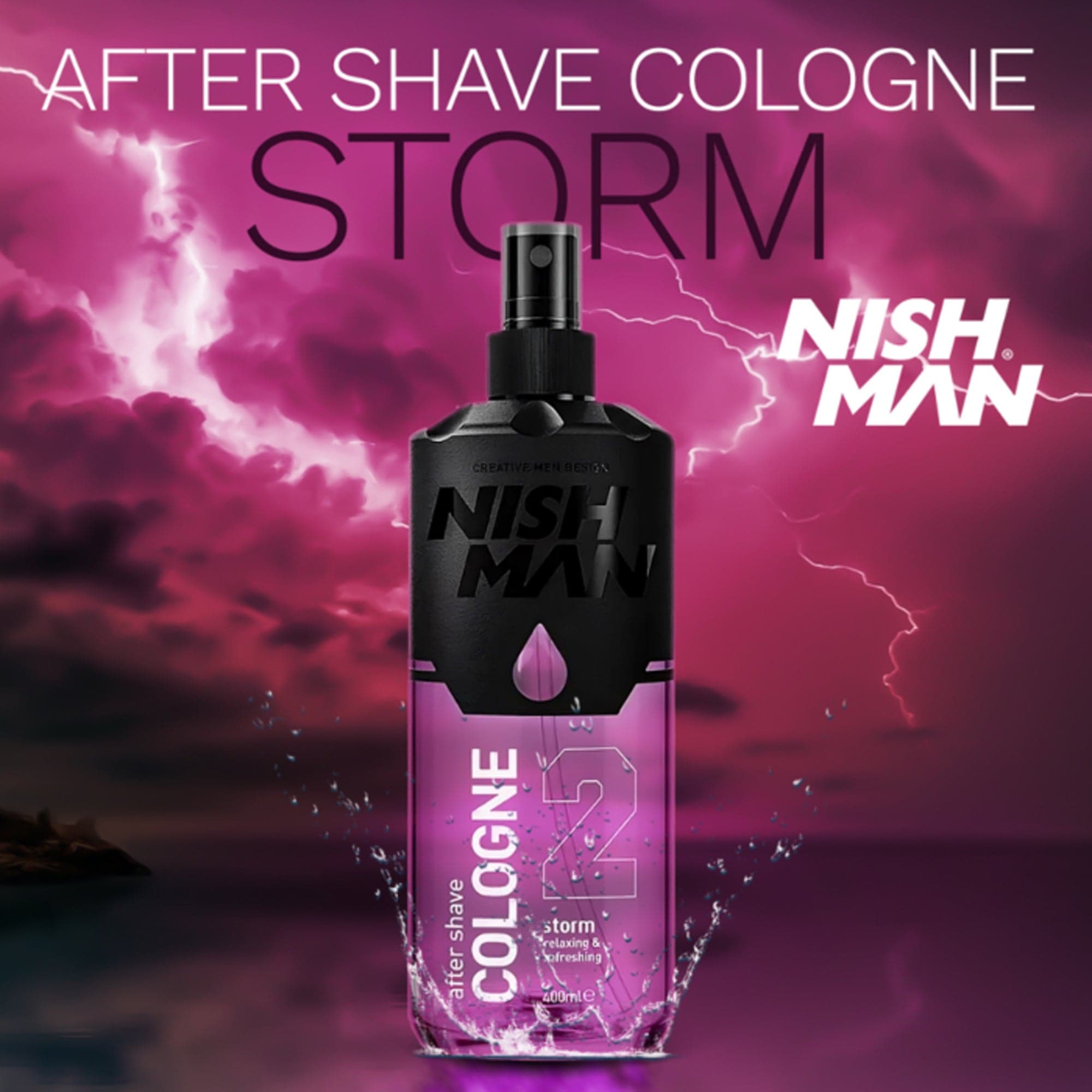 Nishman - After Shave Cologne No.2 Storm 400ml