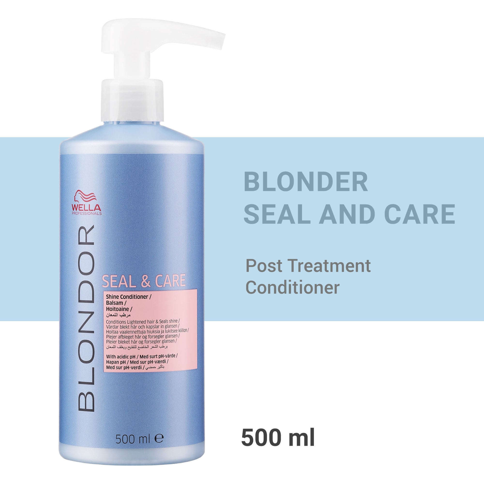 Wella Professionals - Blondor Seal & Care Shine Conditioner 500ml