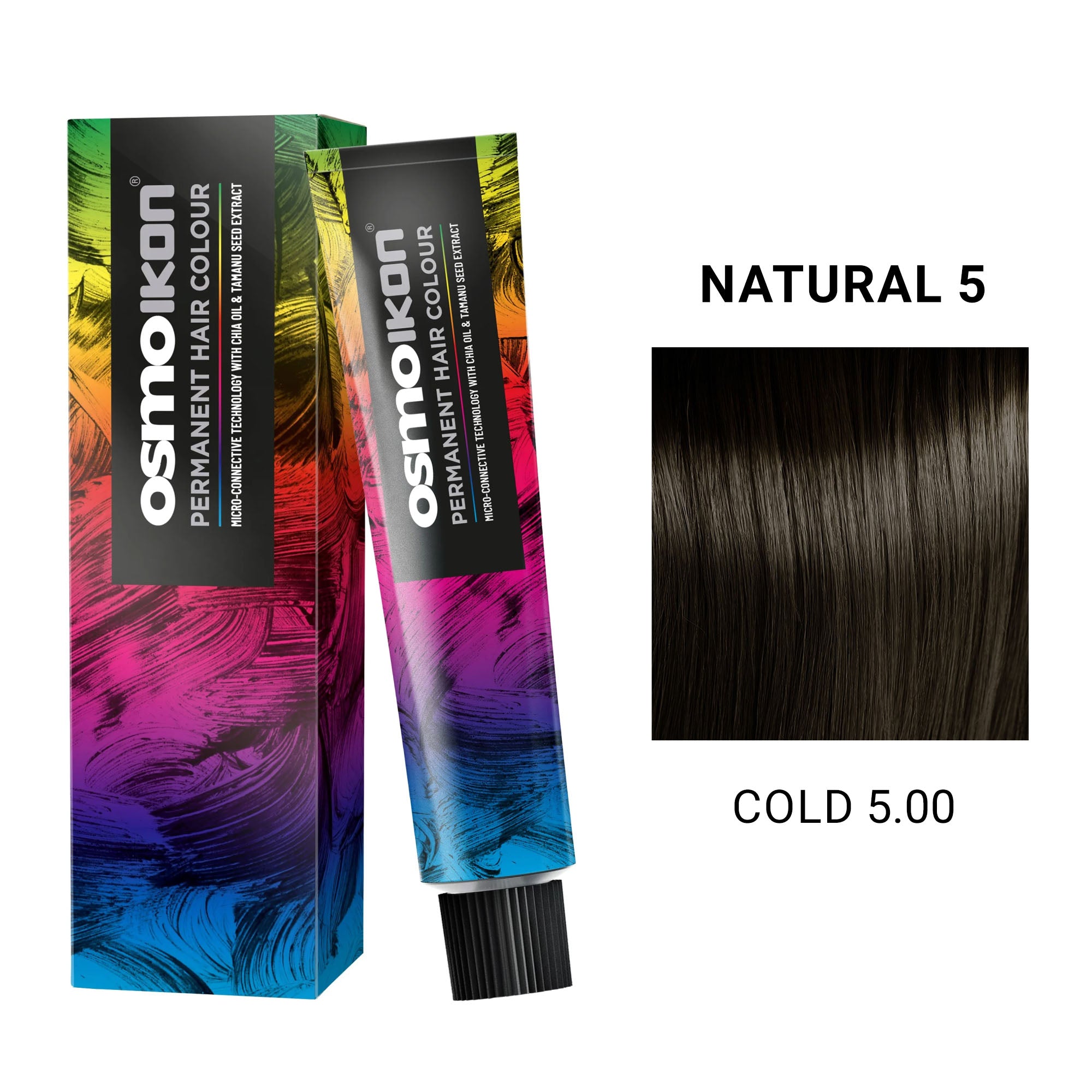 Osmo - Ikon Permanent Hair Colour Natural 5 Cold 5.00 100ml