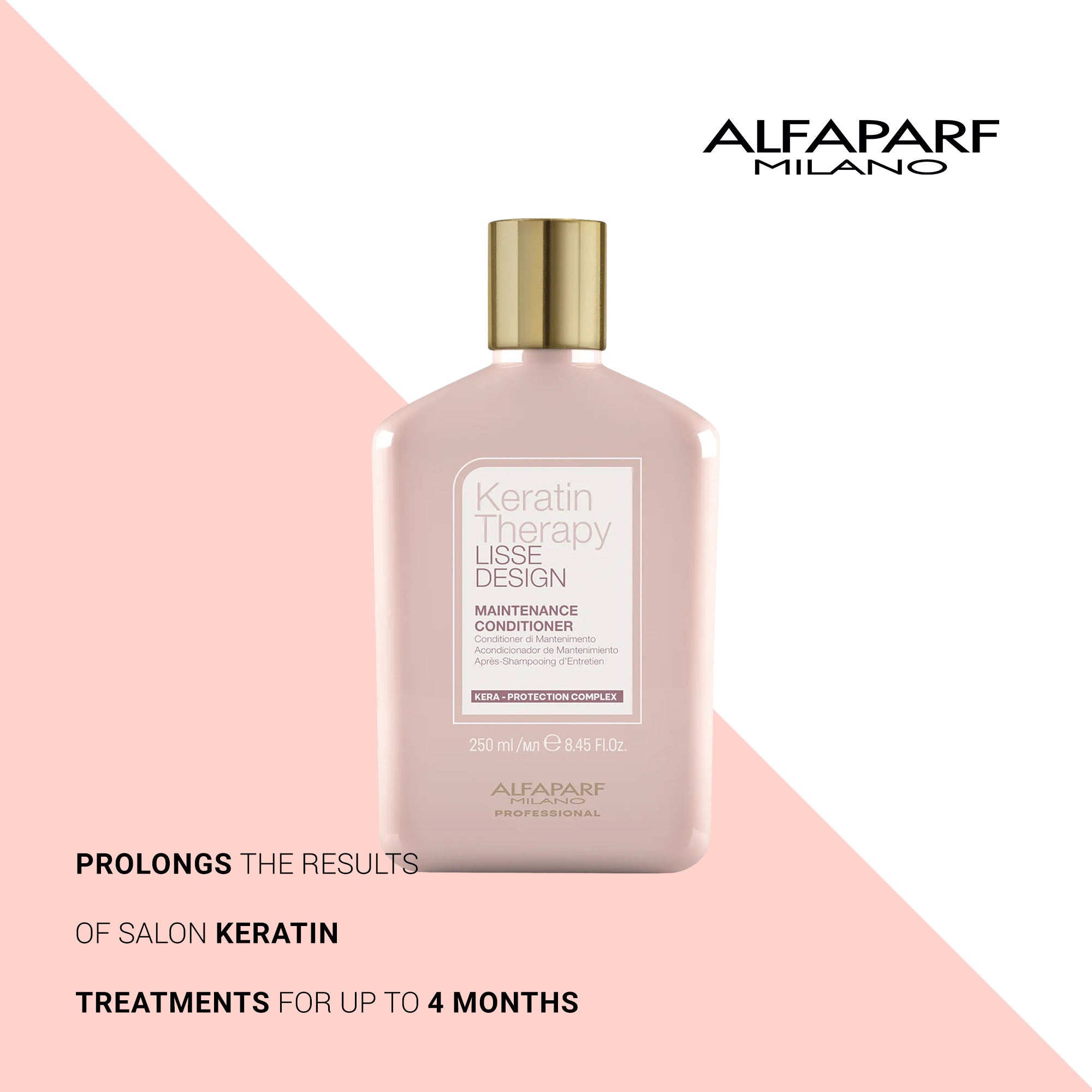 Alfaparf -  Keratin Therapy Lisse Design Maintenance Series 250ml