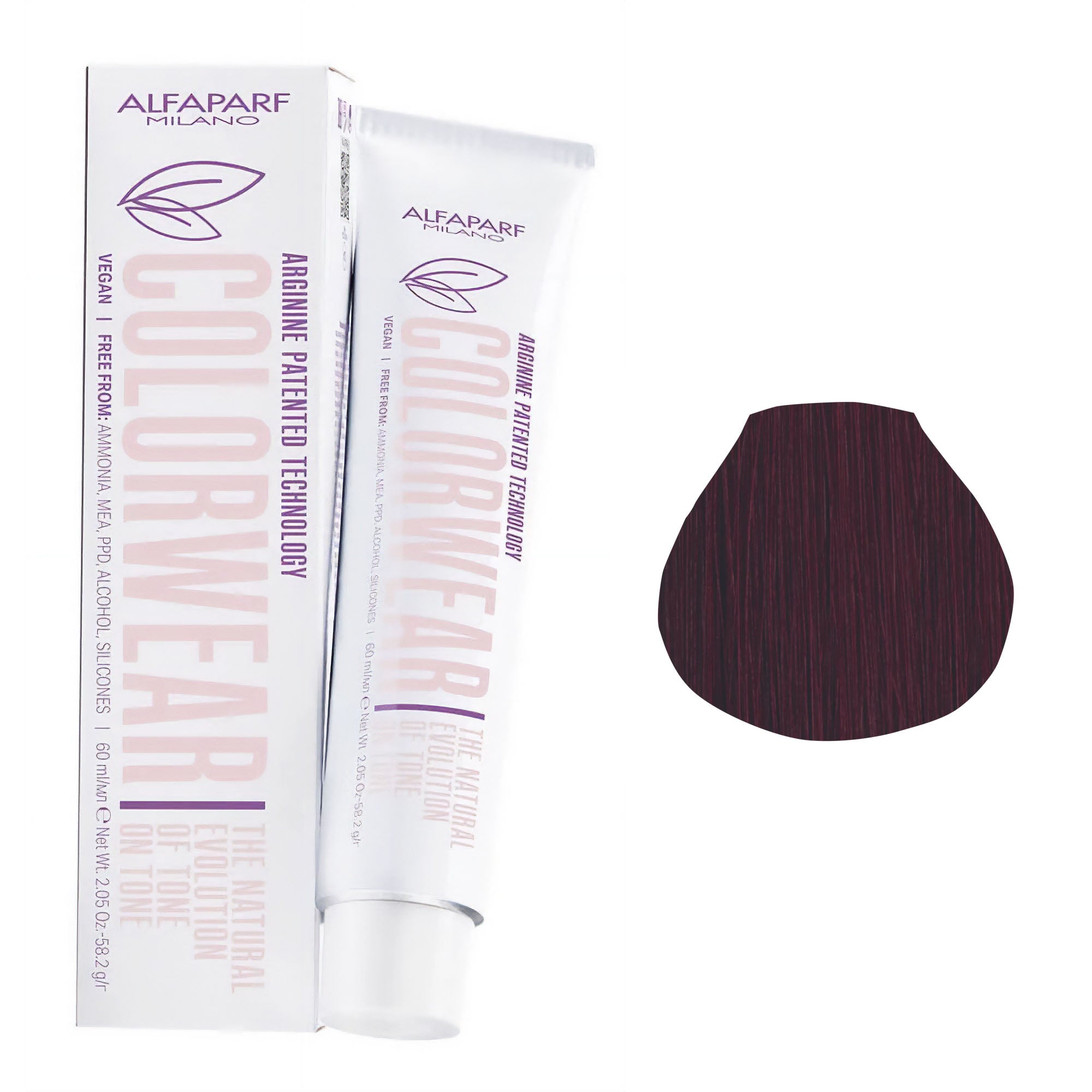 Alfaparf - Color Wear Semi Permanent Hair Colour Pure Reds Series 60ml