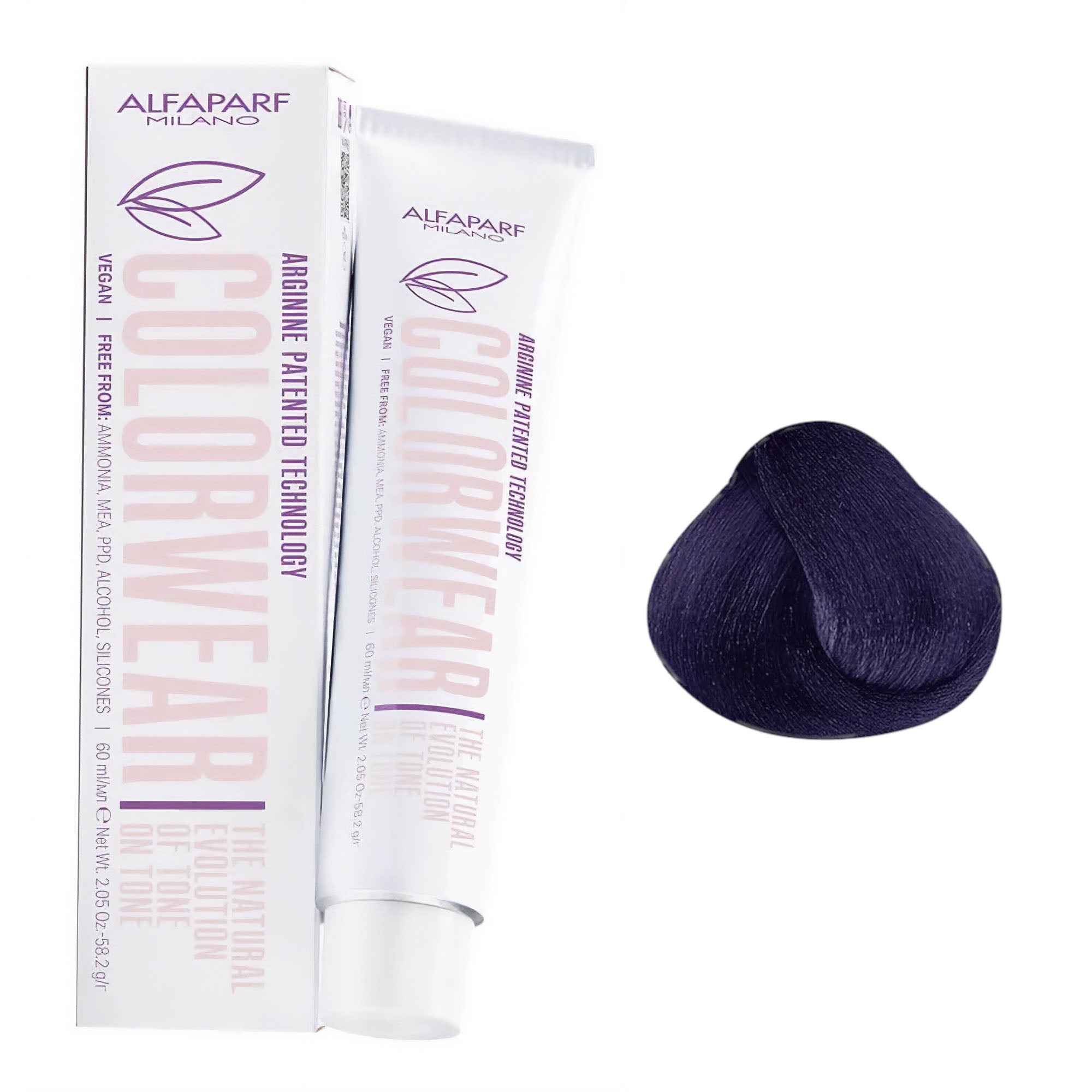 Alfaparf - Color Wear Semi Permanent Hair Colour Ultra Violet Series 60ml