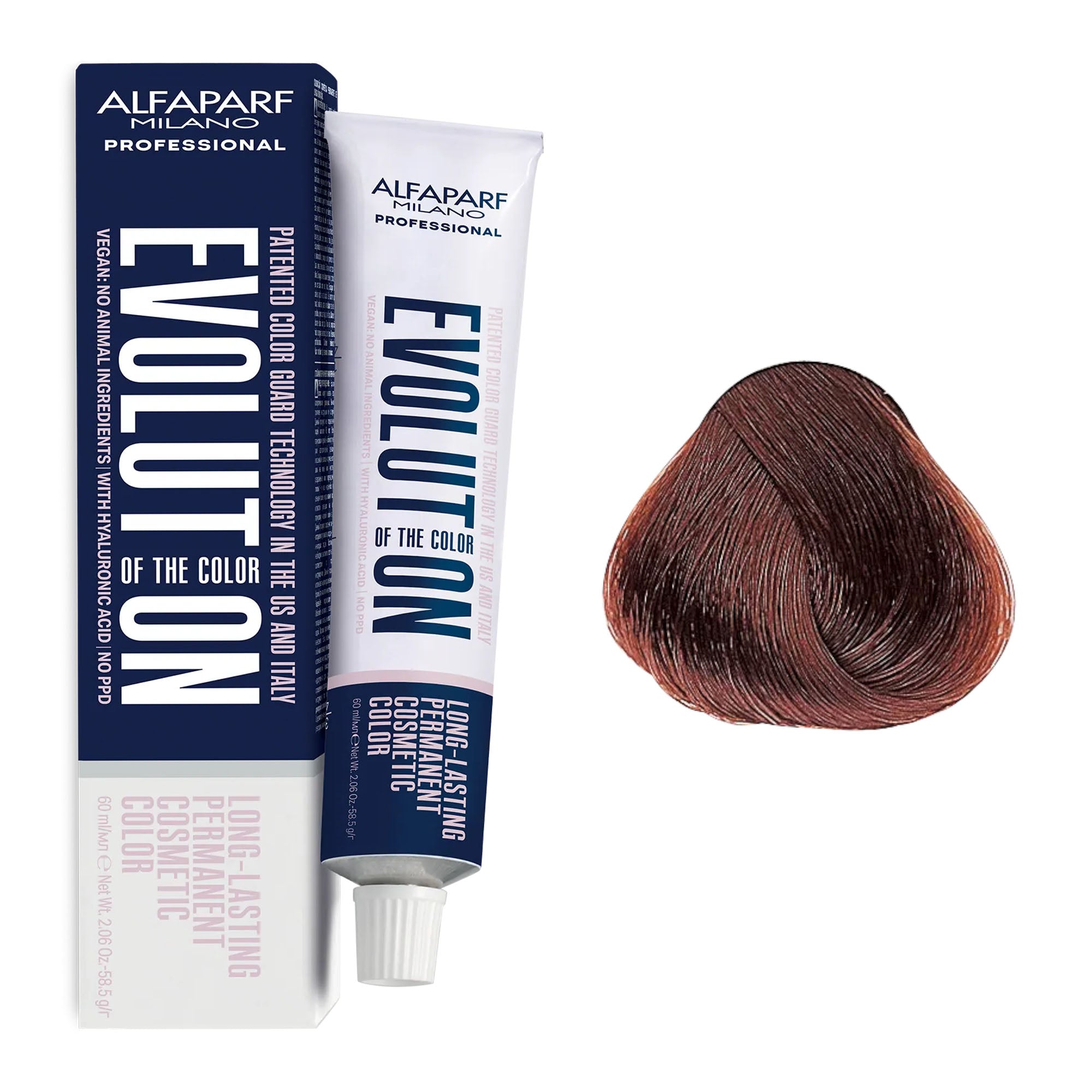 Alfaparf - Evolution of the Colour Permanent Hair Colour Copper Series 60ml