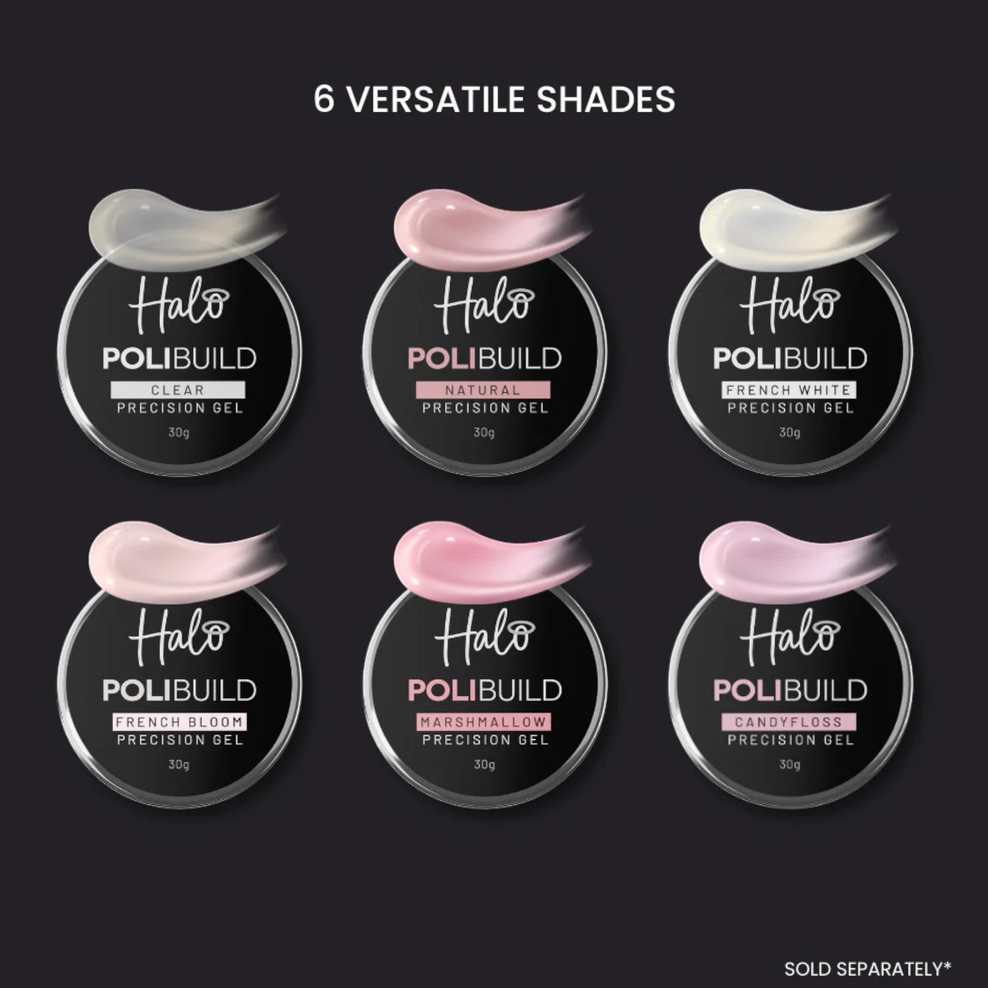 Halo - Polibuild 30g Candy Floss