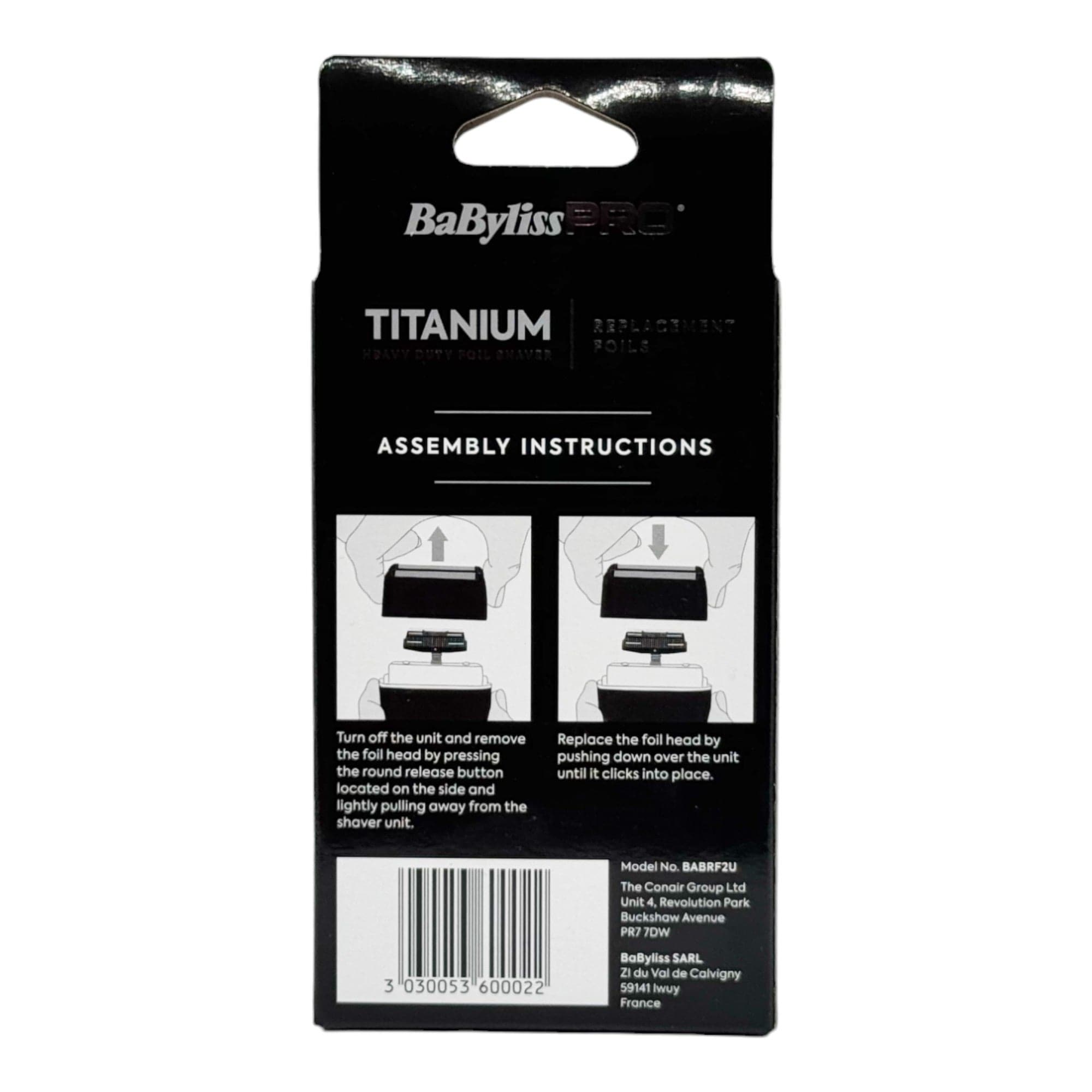 Babyliss Pro - Titanium Replacement Foils