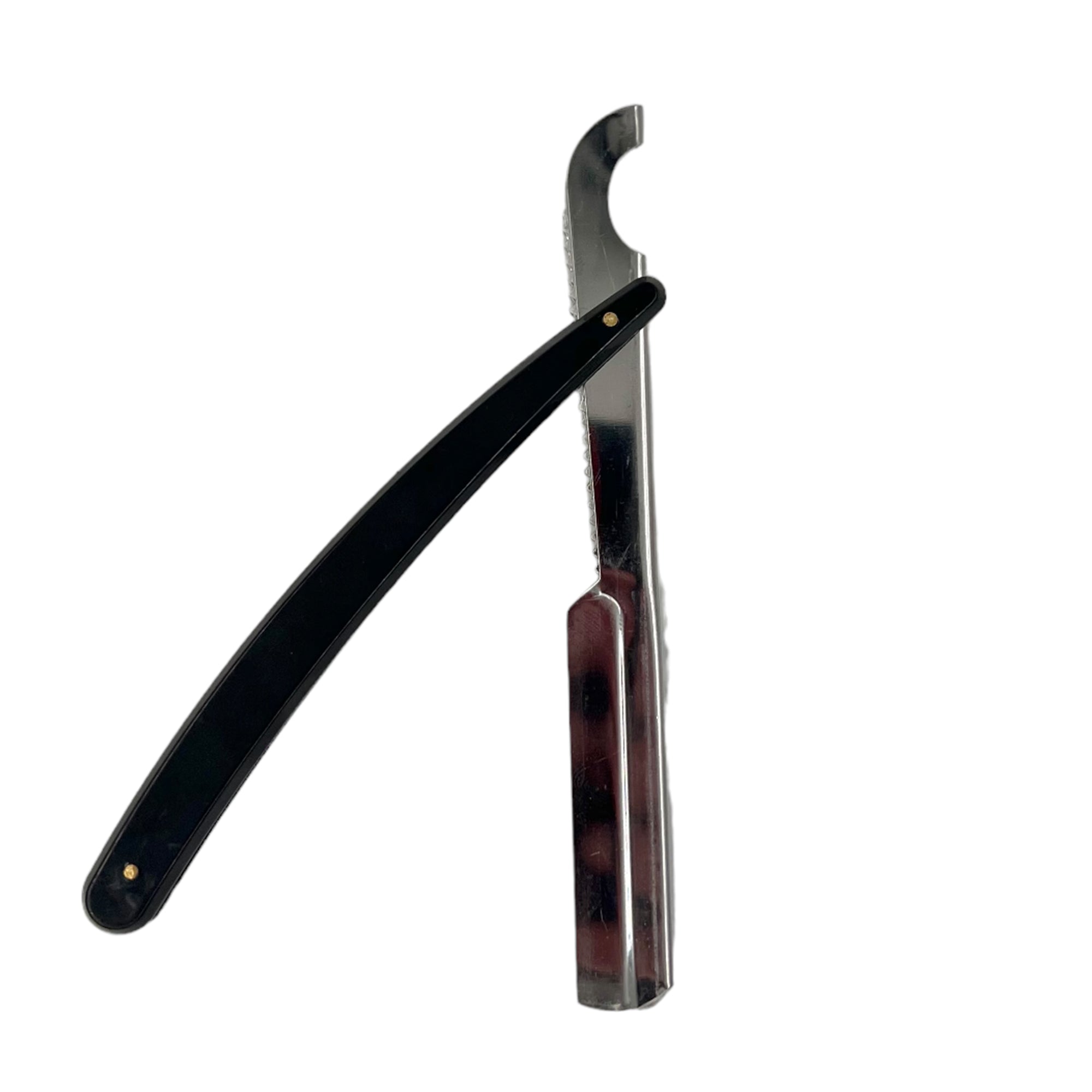 Ali Biyikli - Cut Throat Straight Razor Barber Style Black 22cm