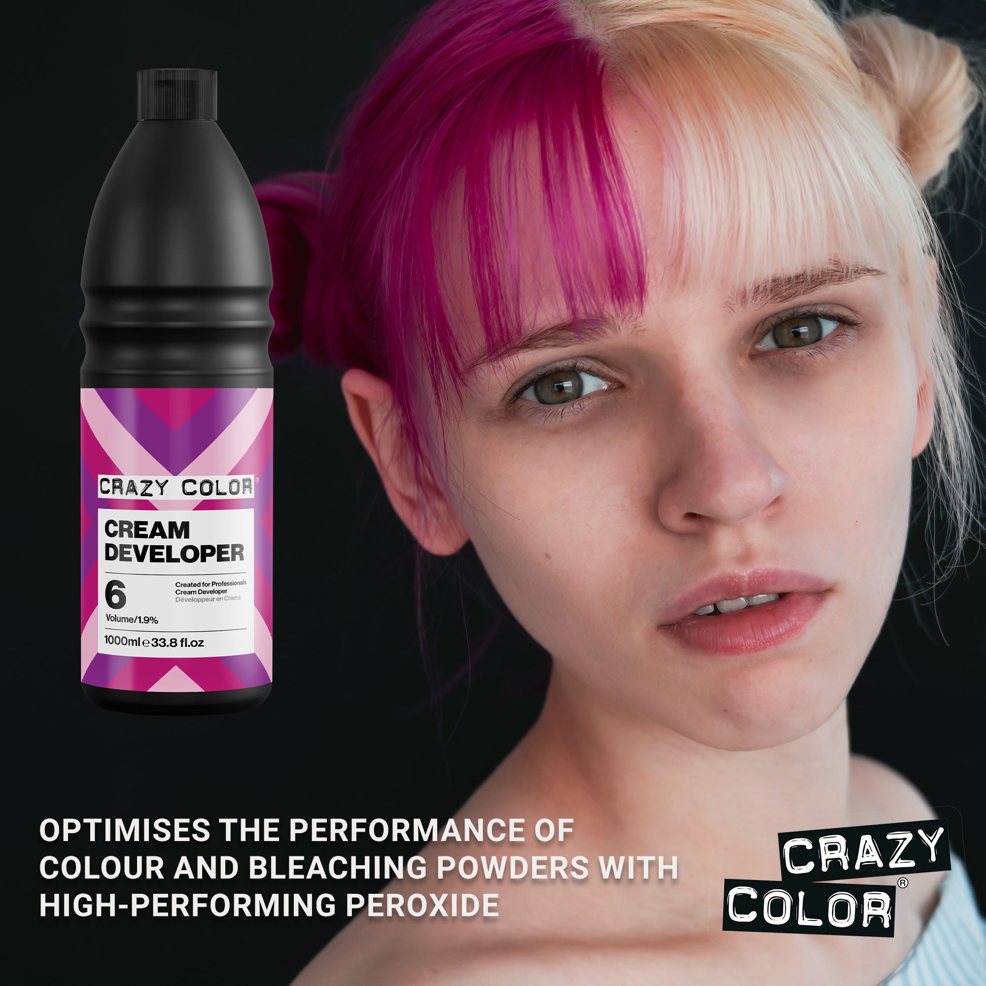 Crazy Color - Cream Developer 1.9% 6vol 1000ml