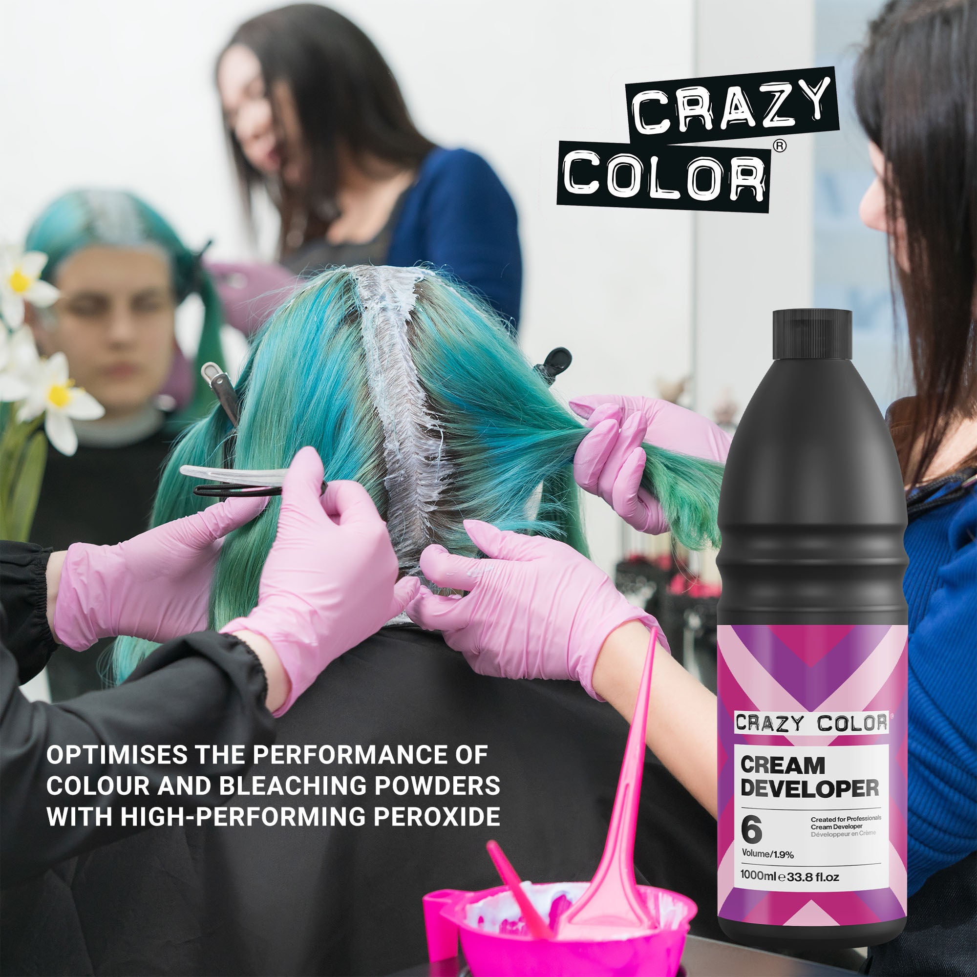 Crazy Color - Cream Developer 1.9% 6vol 1000ml