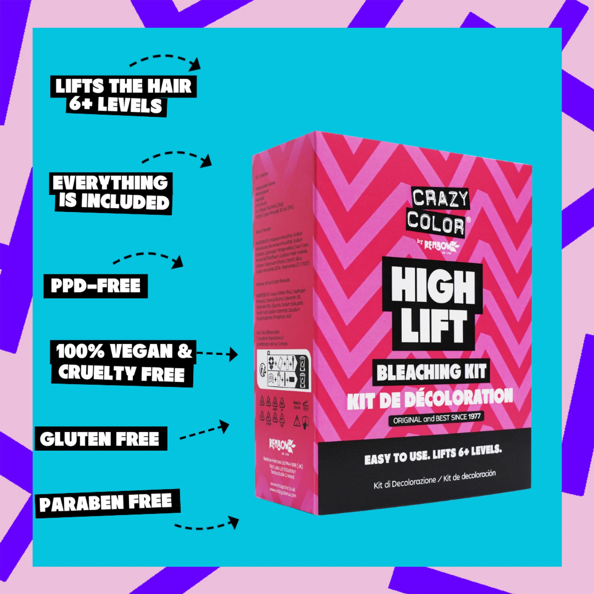 Crazy Color - High Lift Bleaching Kit