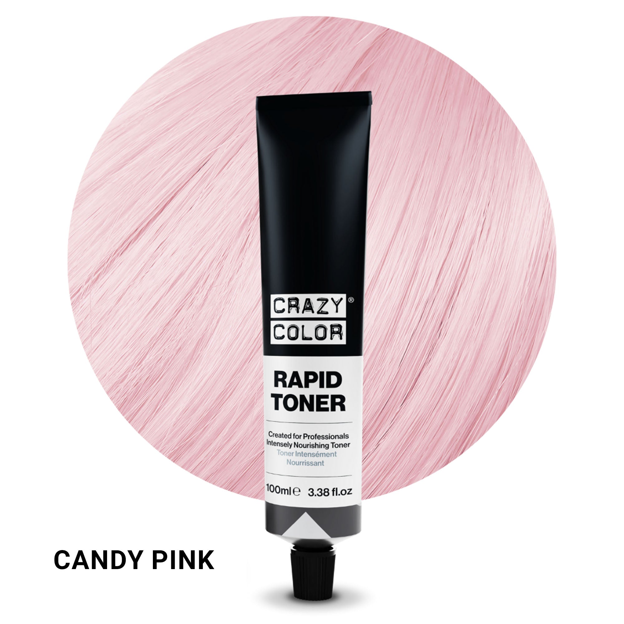 Crazy Color - Rapid Toner Candy Pink 01 100ml