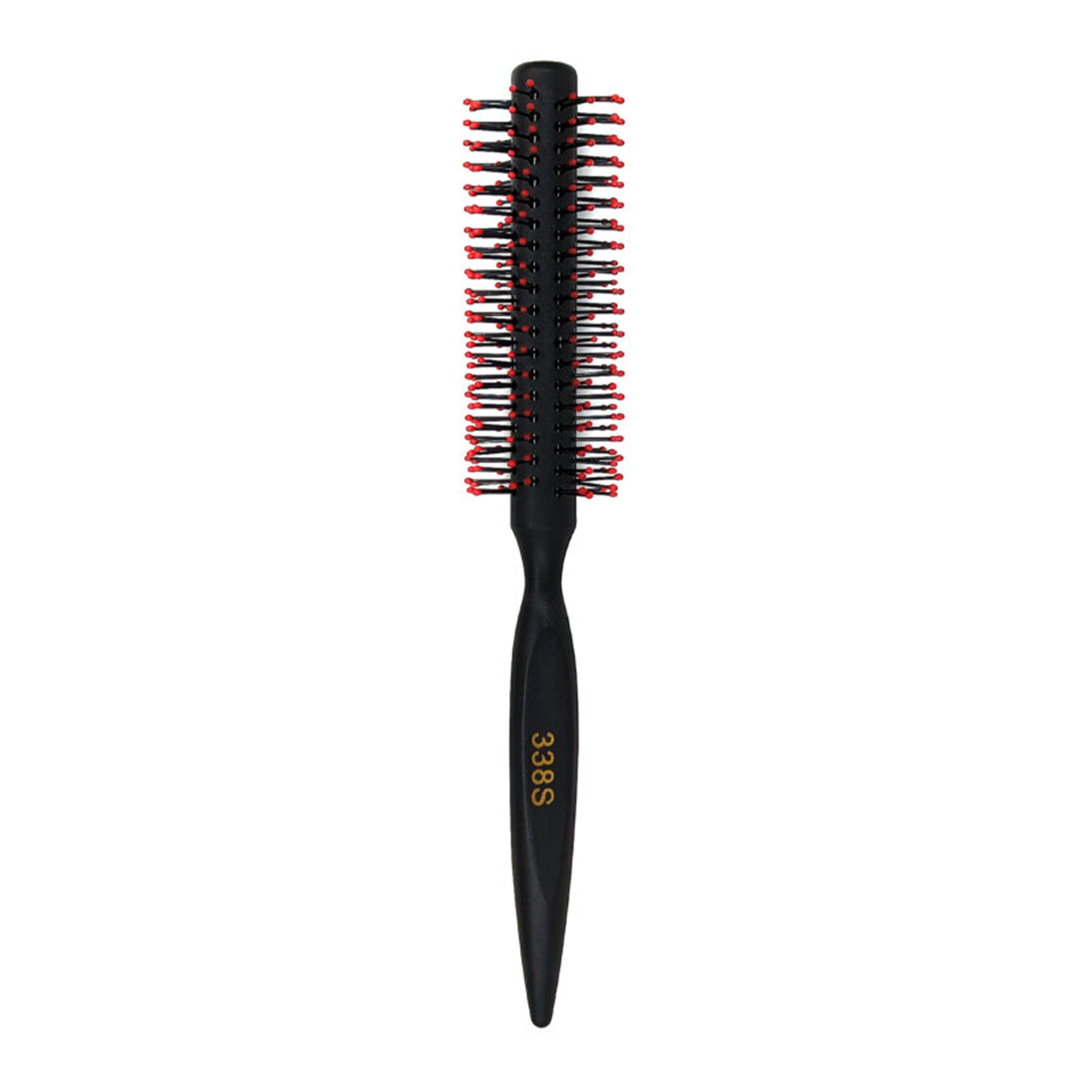 Eson - Round Hair Brush Wooden & Pointed Tail