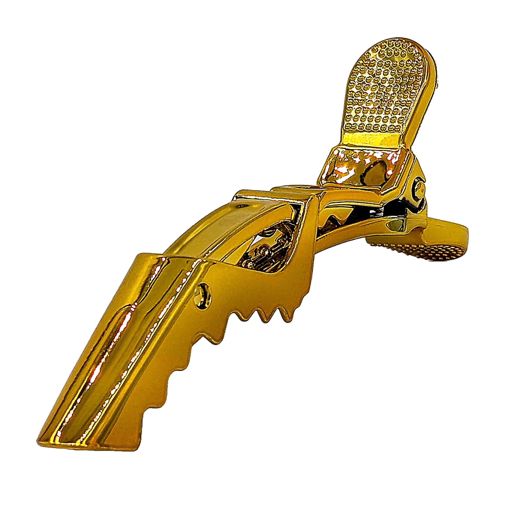 Eson - Crocodile Hair Clip 6pcs (Gold)