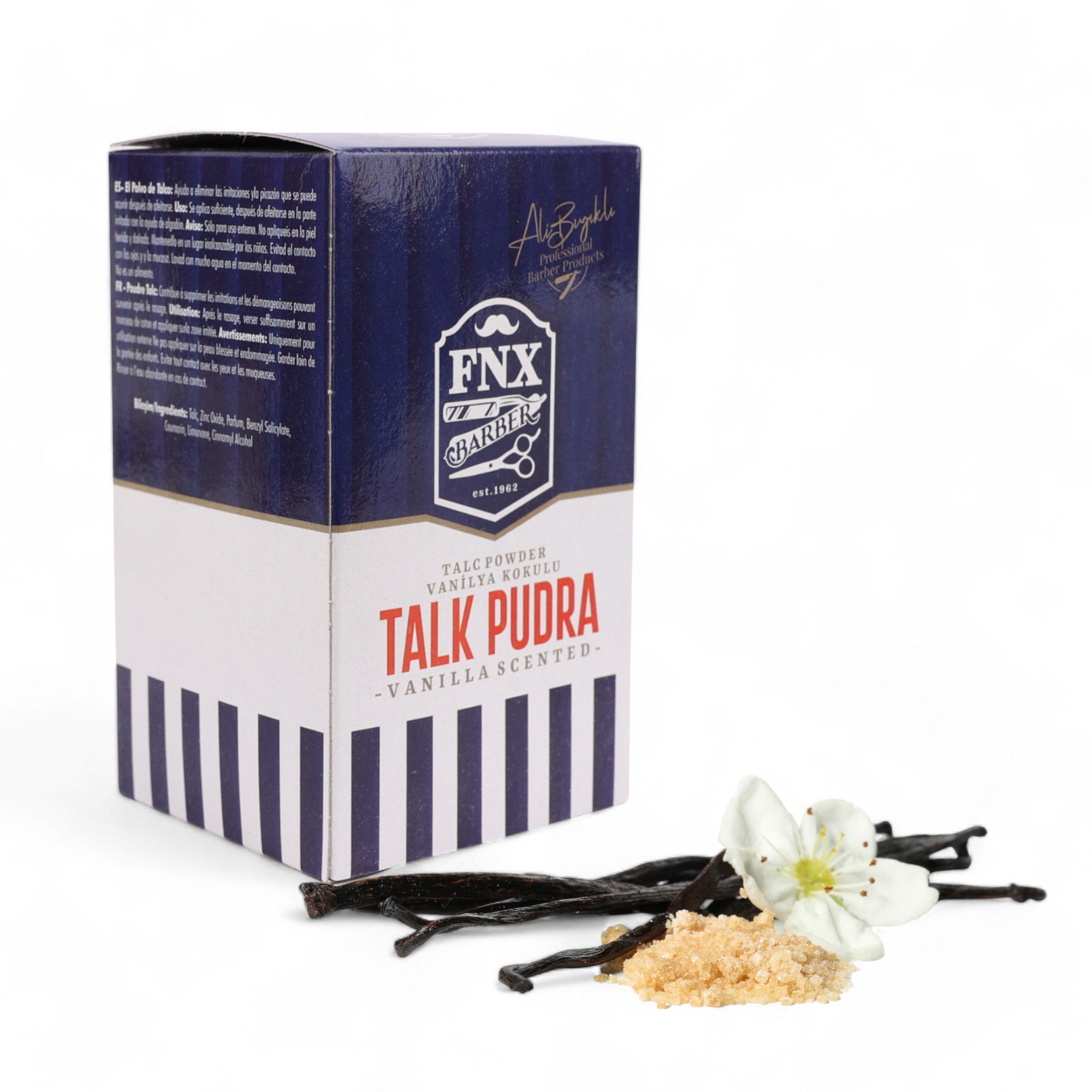 Fnx Barber - Talc Powder Vanilla 250g