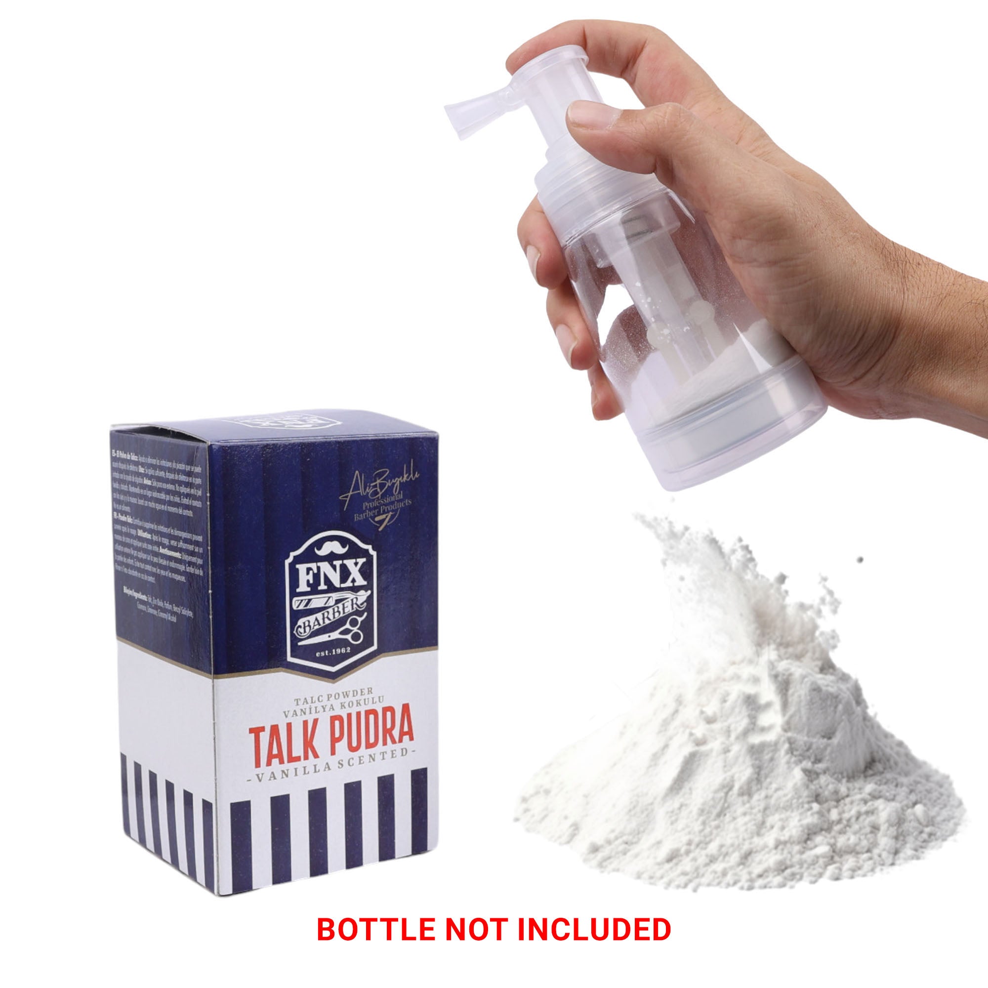 Fnx Barber - Talc Powder Vanilla 250g