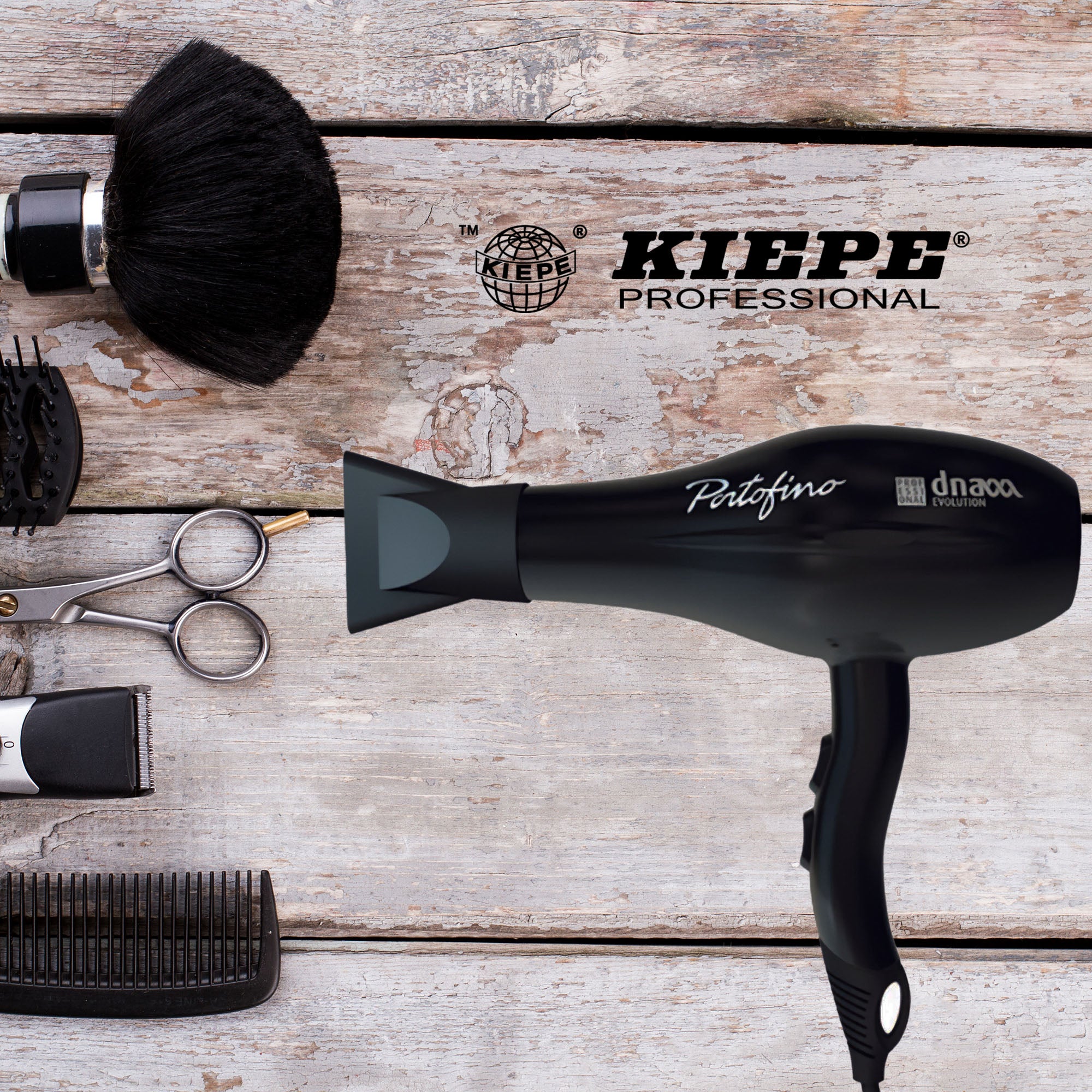 Kiepe - DNA Evolution Portofino Hair Dryer 2000W Black