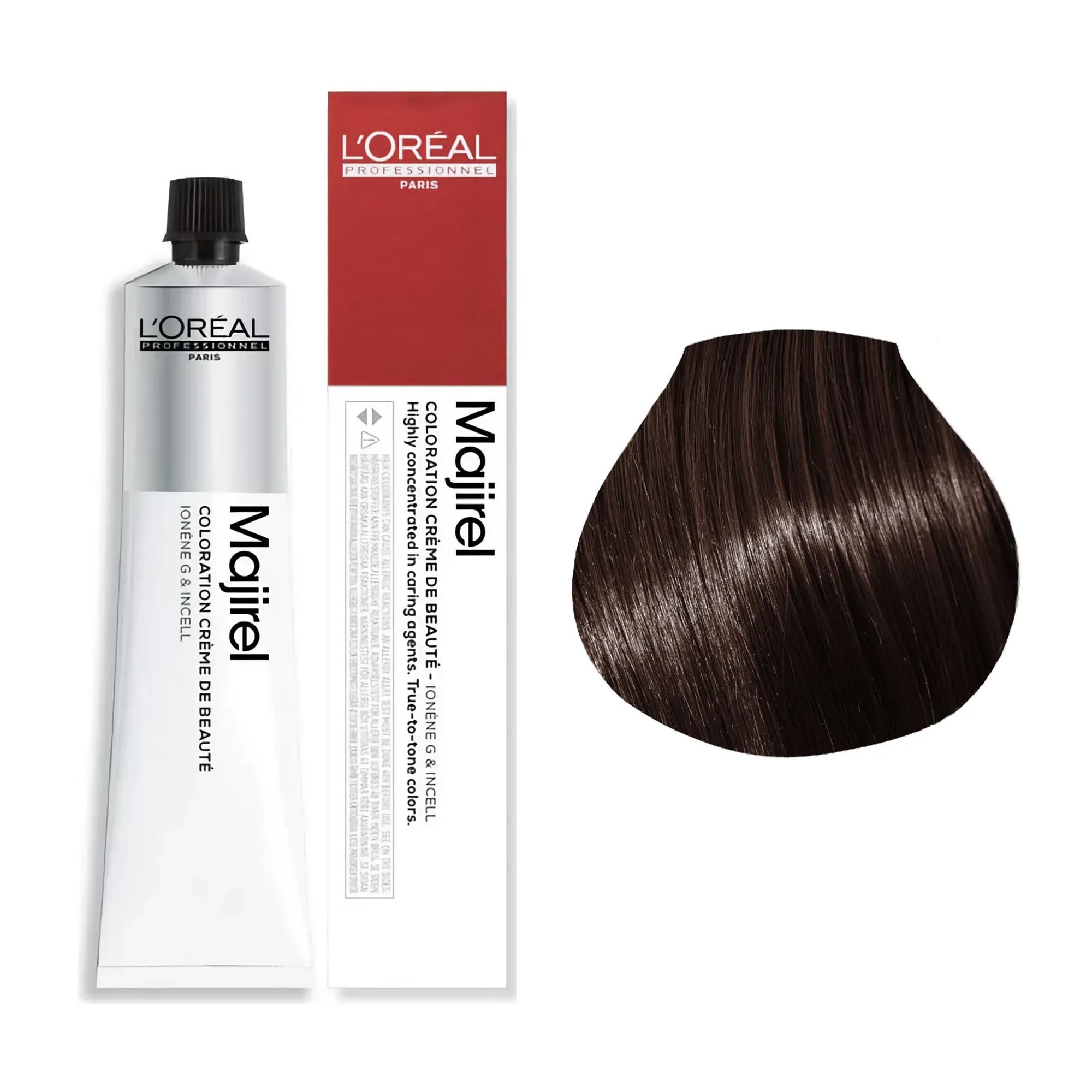 Loreal Professionnel - Majirel Permanent Hair Colour 4.56 Mahogany Red Brown 50ml