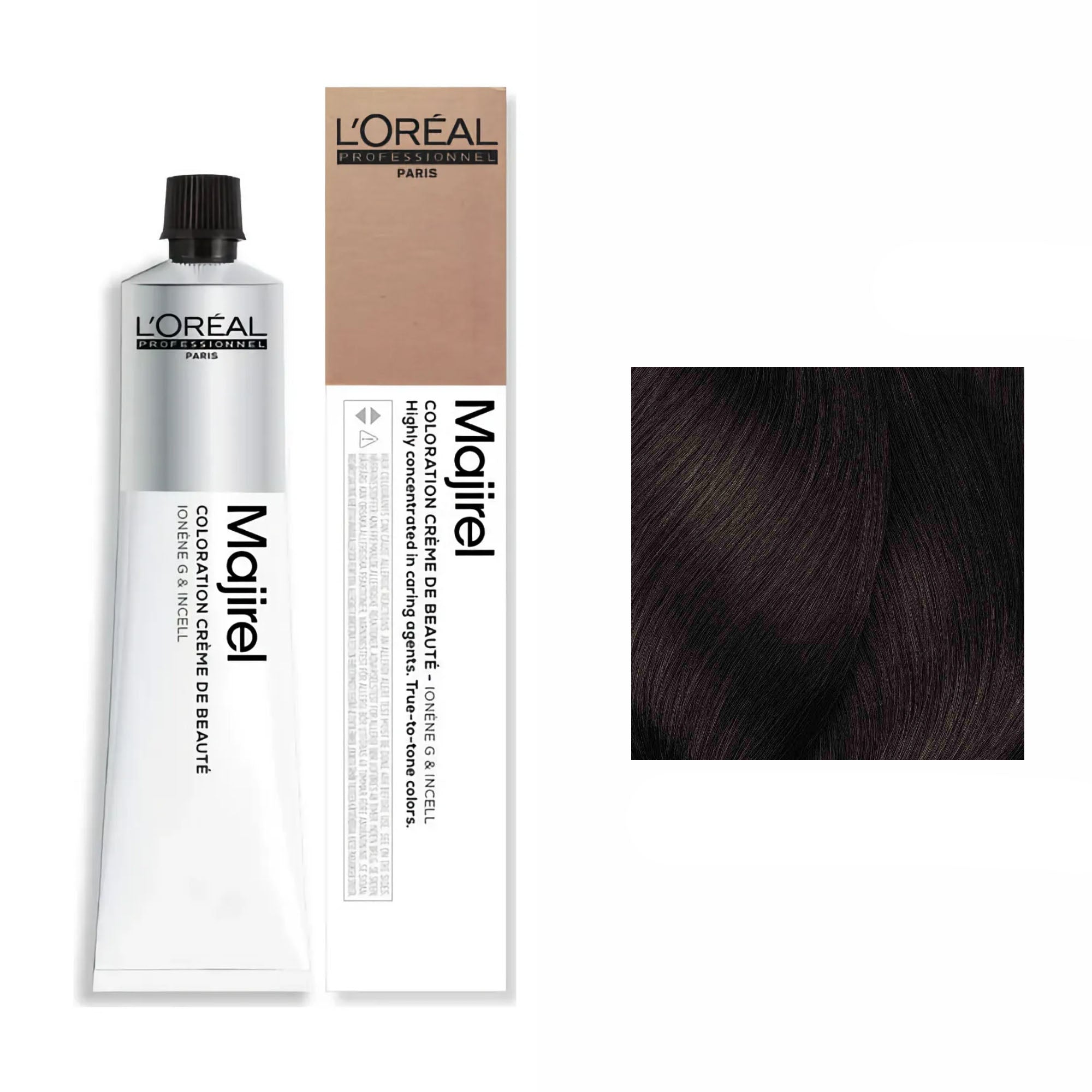 Loreal Professionnel - Majirel Permanent Hair Colour 4.8 Mocha Brown 50ml