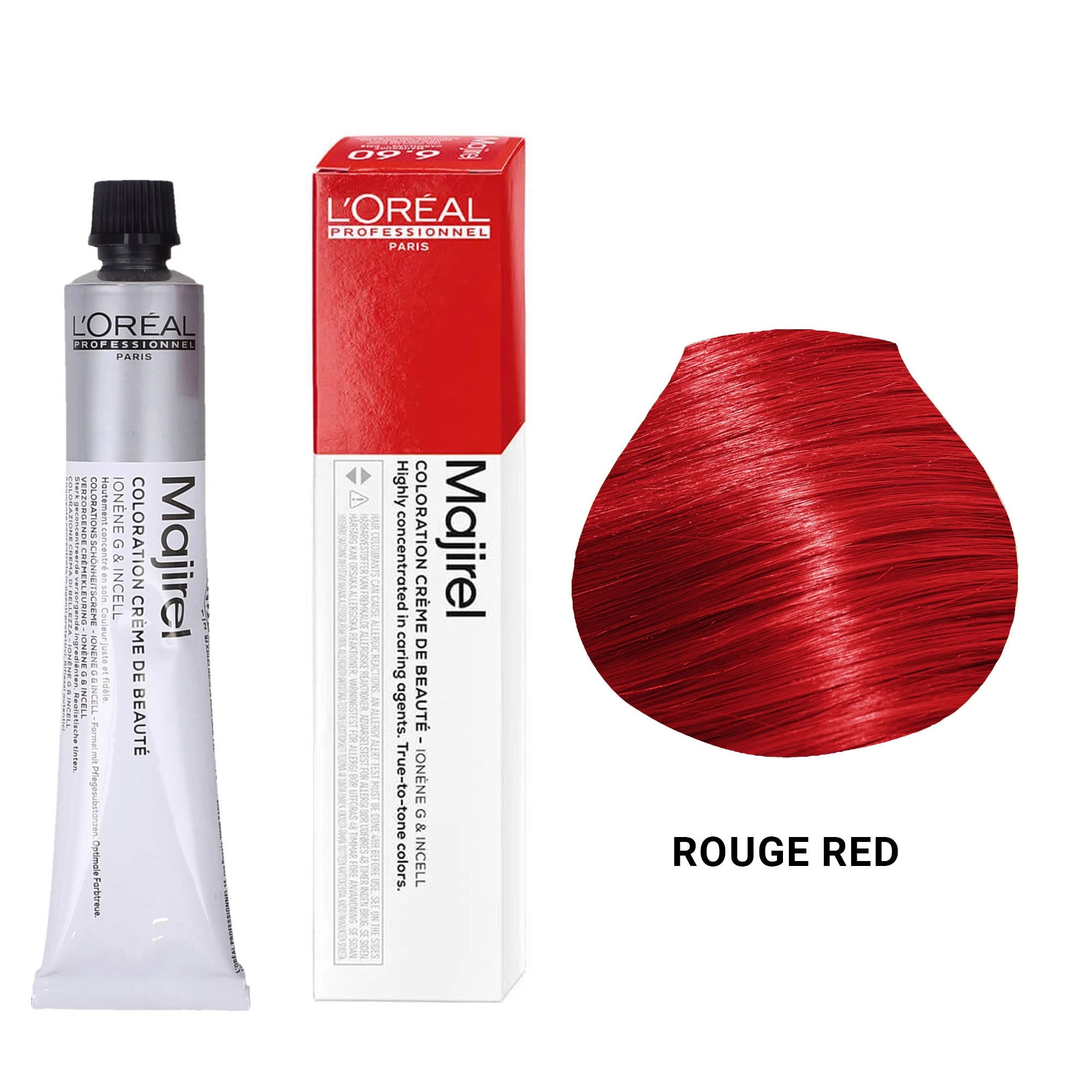 Loreal Professionnel - Majirel Permanent Hair Colour Rouge Red 50ml