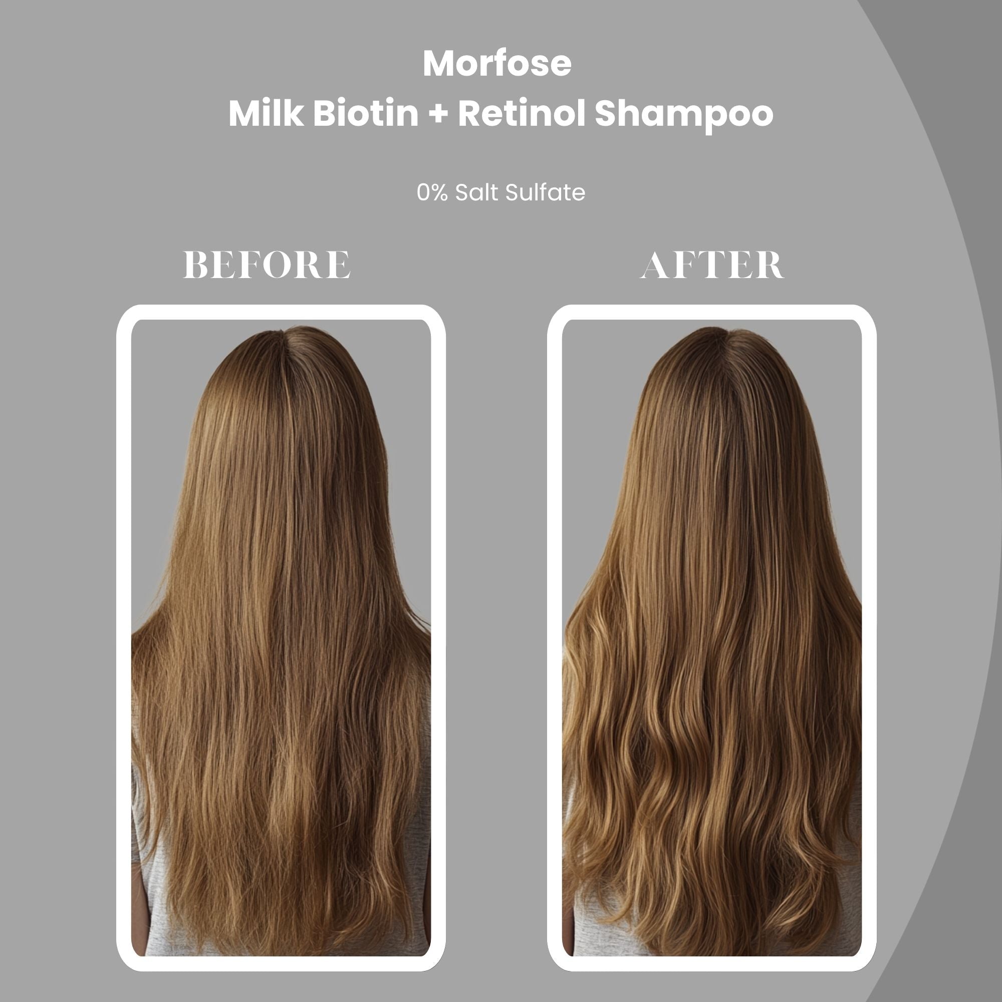 Morfose - Milk Biotin + Retinol Shampoo