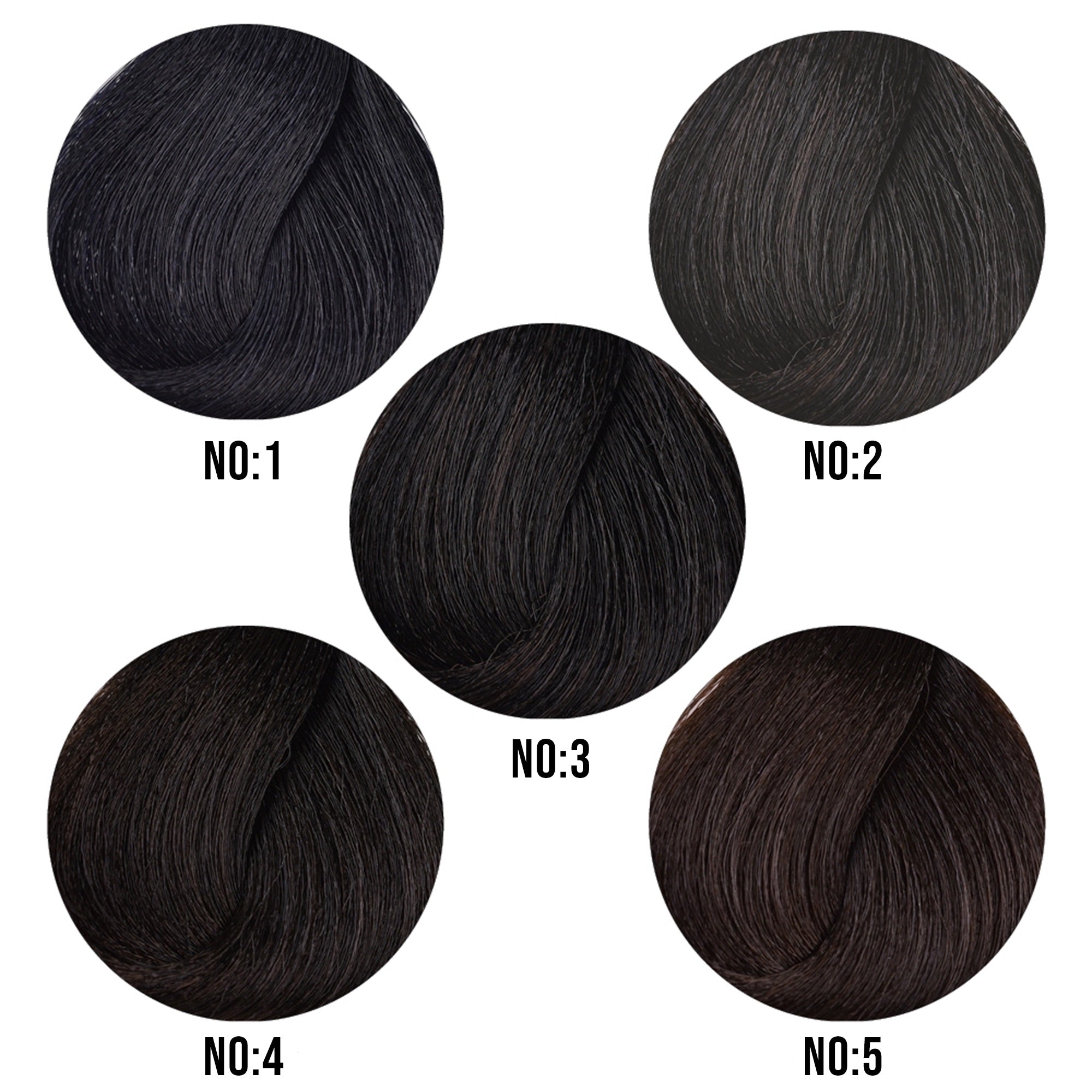Morfose - Ossion Hair Color Gel 1 Natural Black 40ml