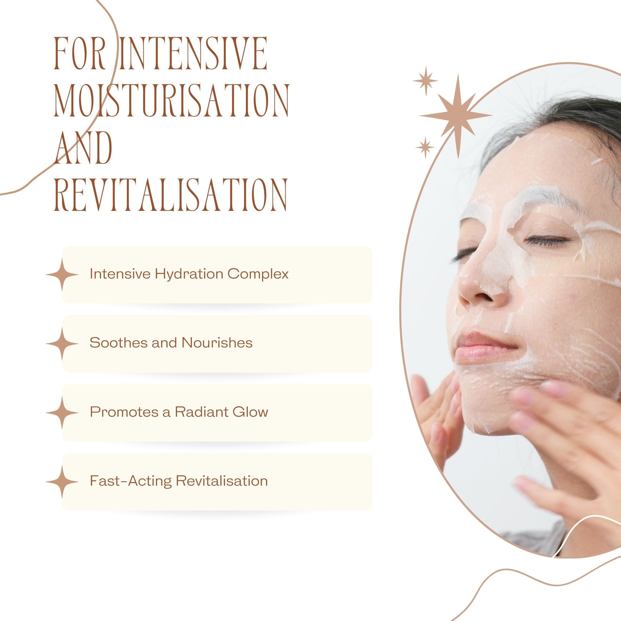 Morfose - Onix Mositurizing Sheet Face Mask 20ml