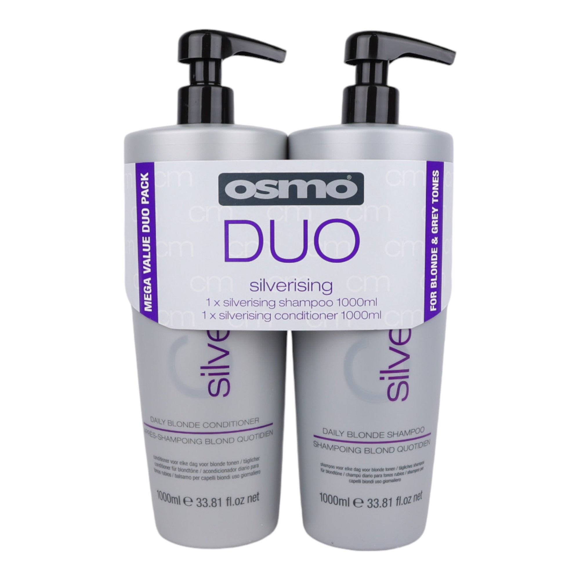 Osmo - Silverising Shampoo & Conditioner Duo Pack 1000ml