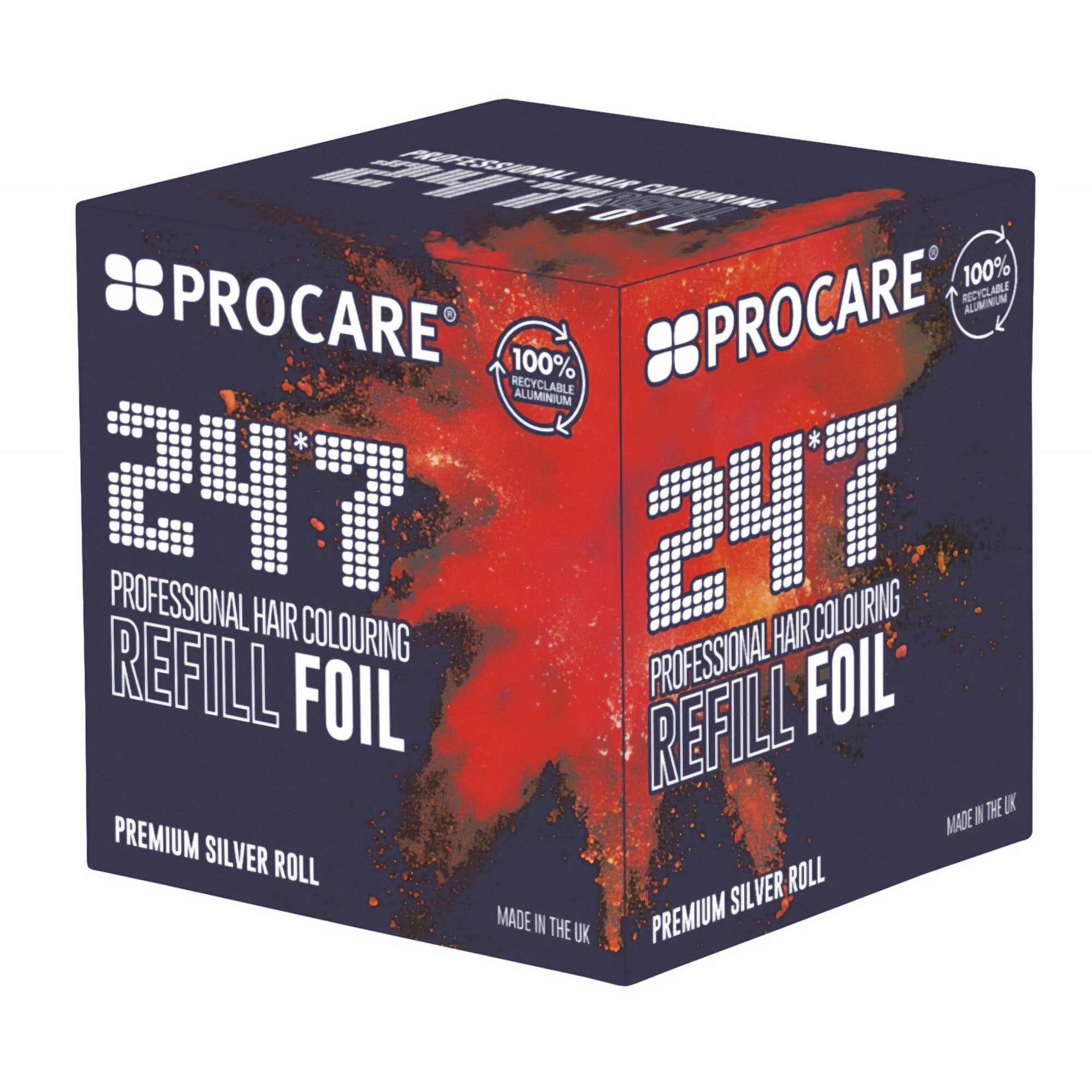 Procare - Premium Silver 24*7 Hair Foil Refill Roll 100mm x 450m